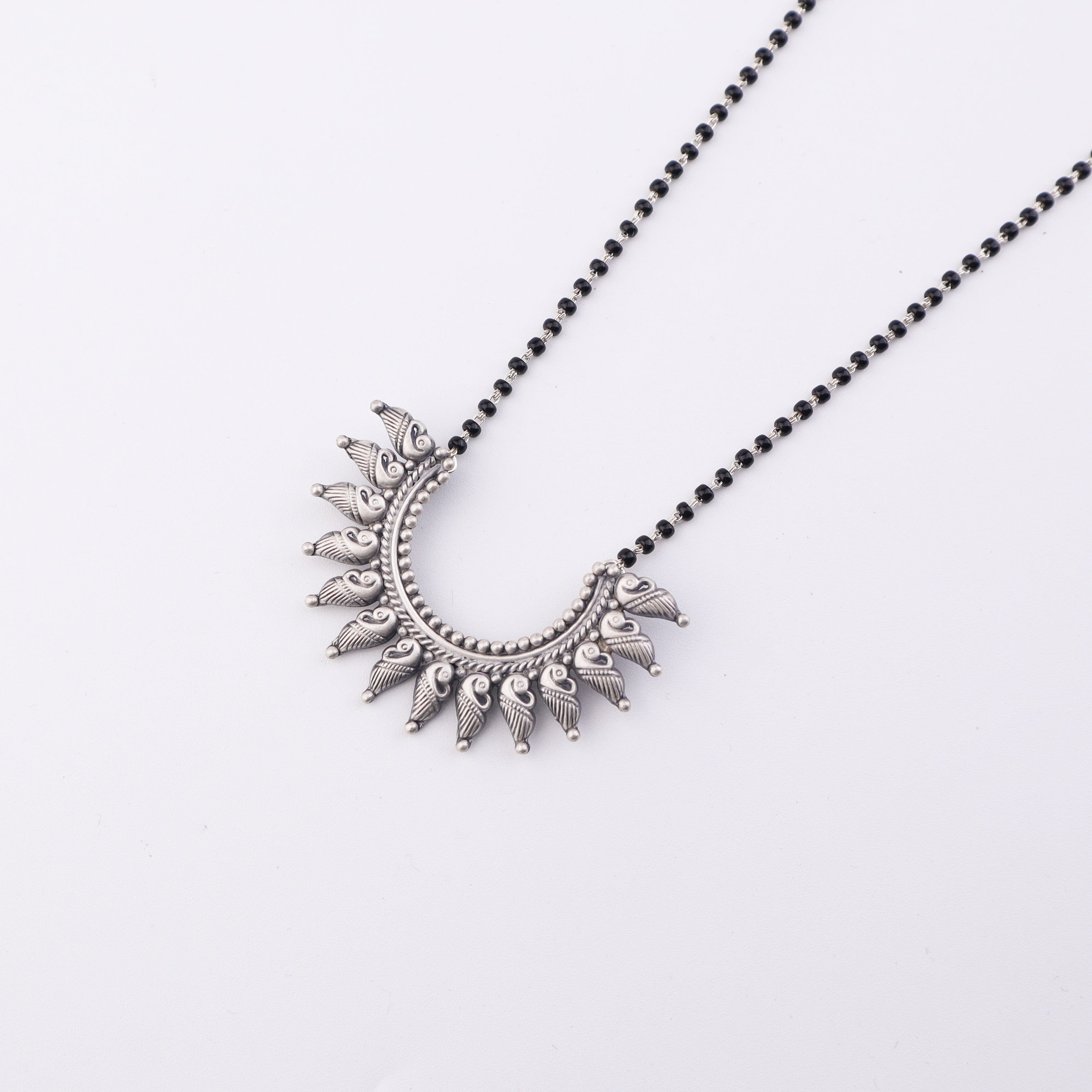 Filigree Peacock Mangalsutra