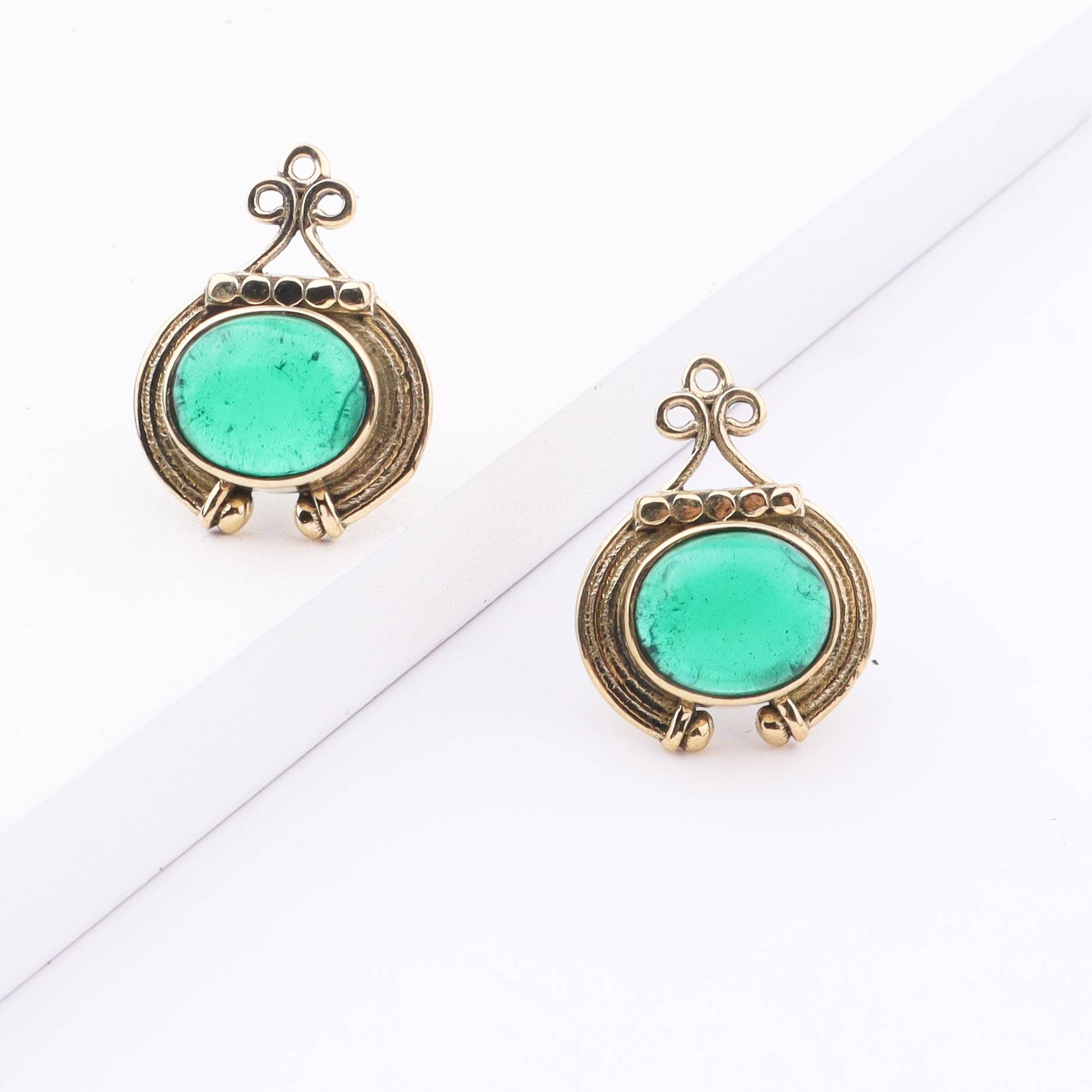 Brass Fashion Earrings