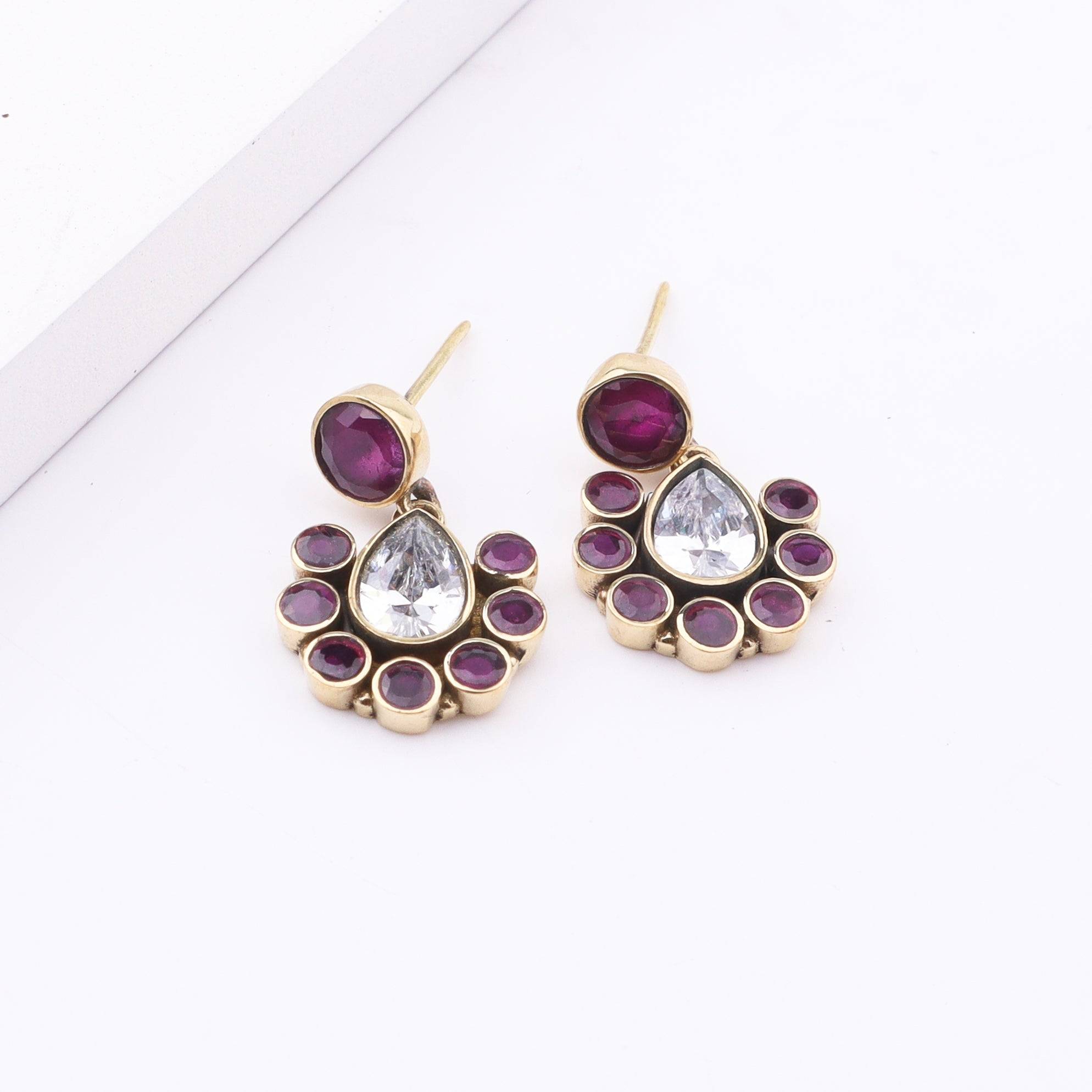 Brass Fashion Earrings