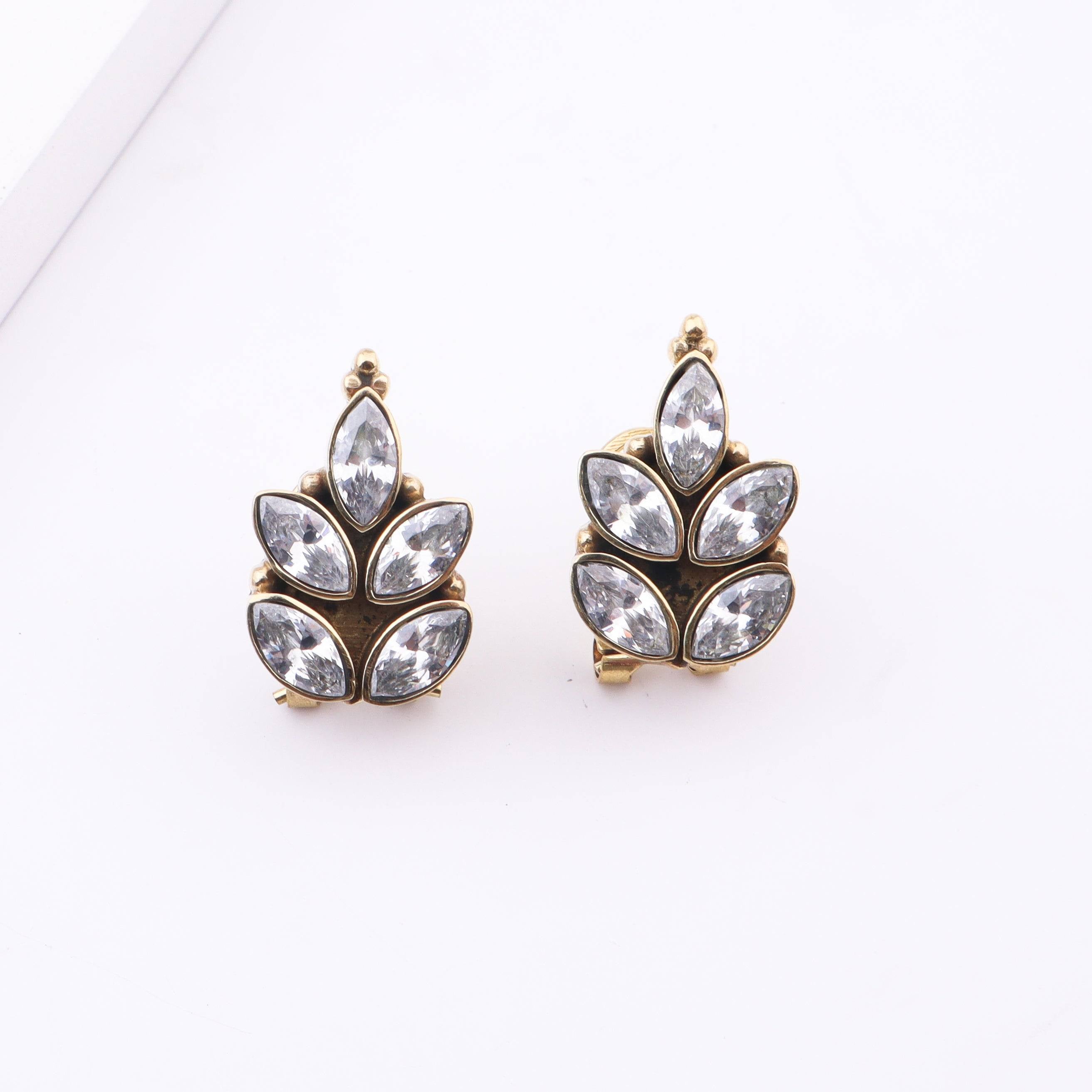 Brass Fashion Earrings
