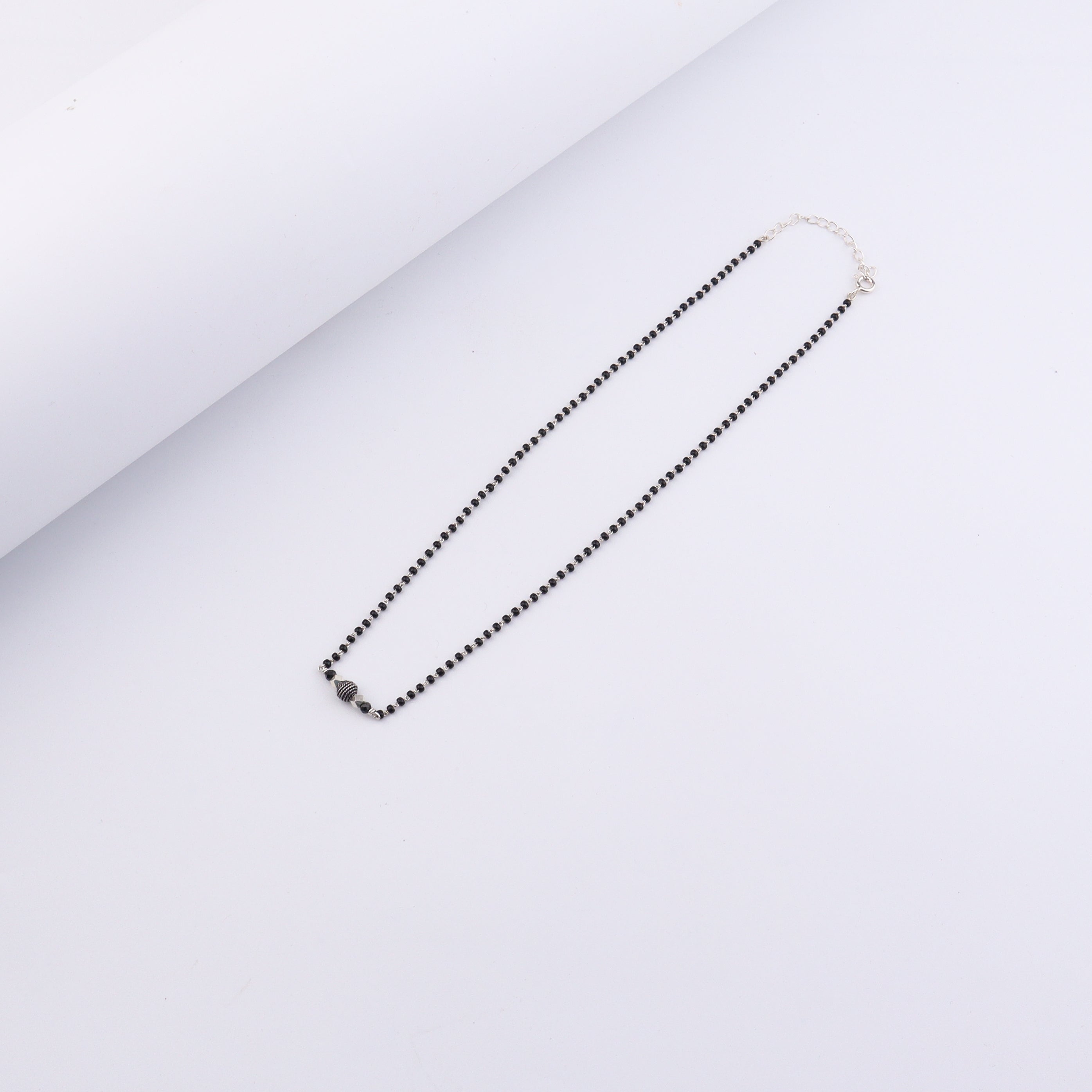 Handmade Silver Bead Mangalsutra