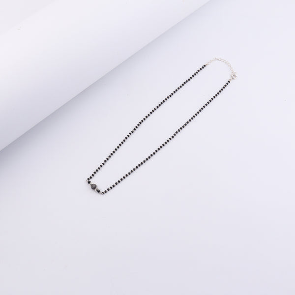 Handmade Silver Bead Mangalsutra