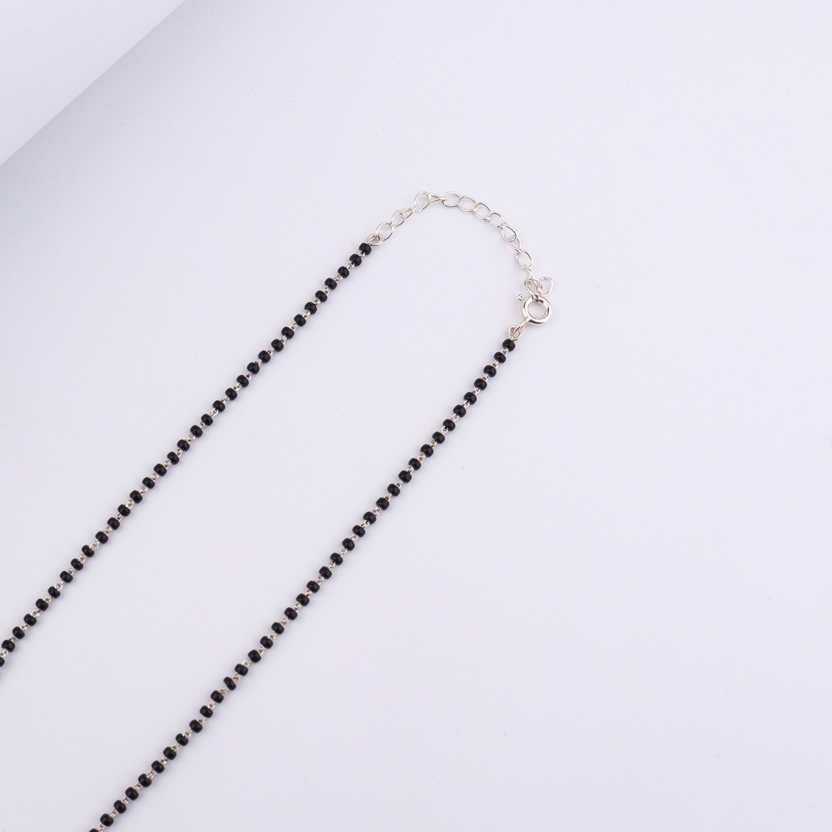 Handmade Silver Bead Mangalsutra