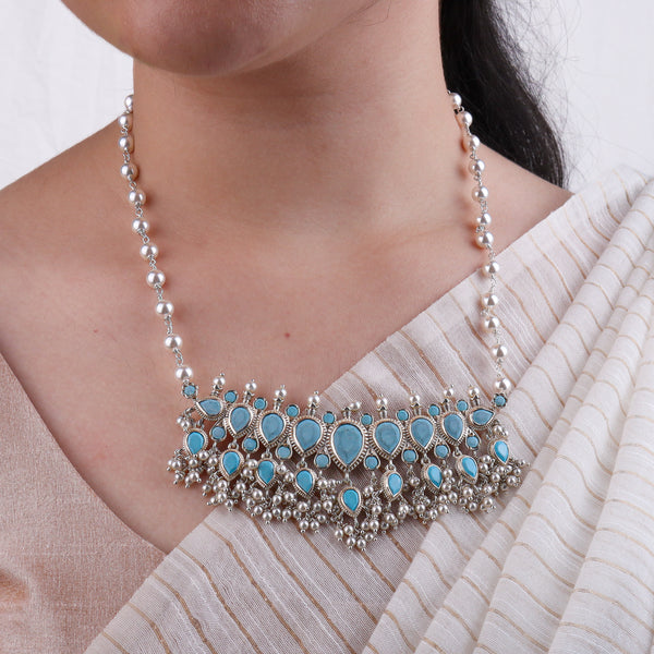 Turquoise Tanmani Set