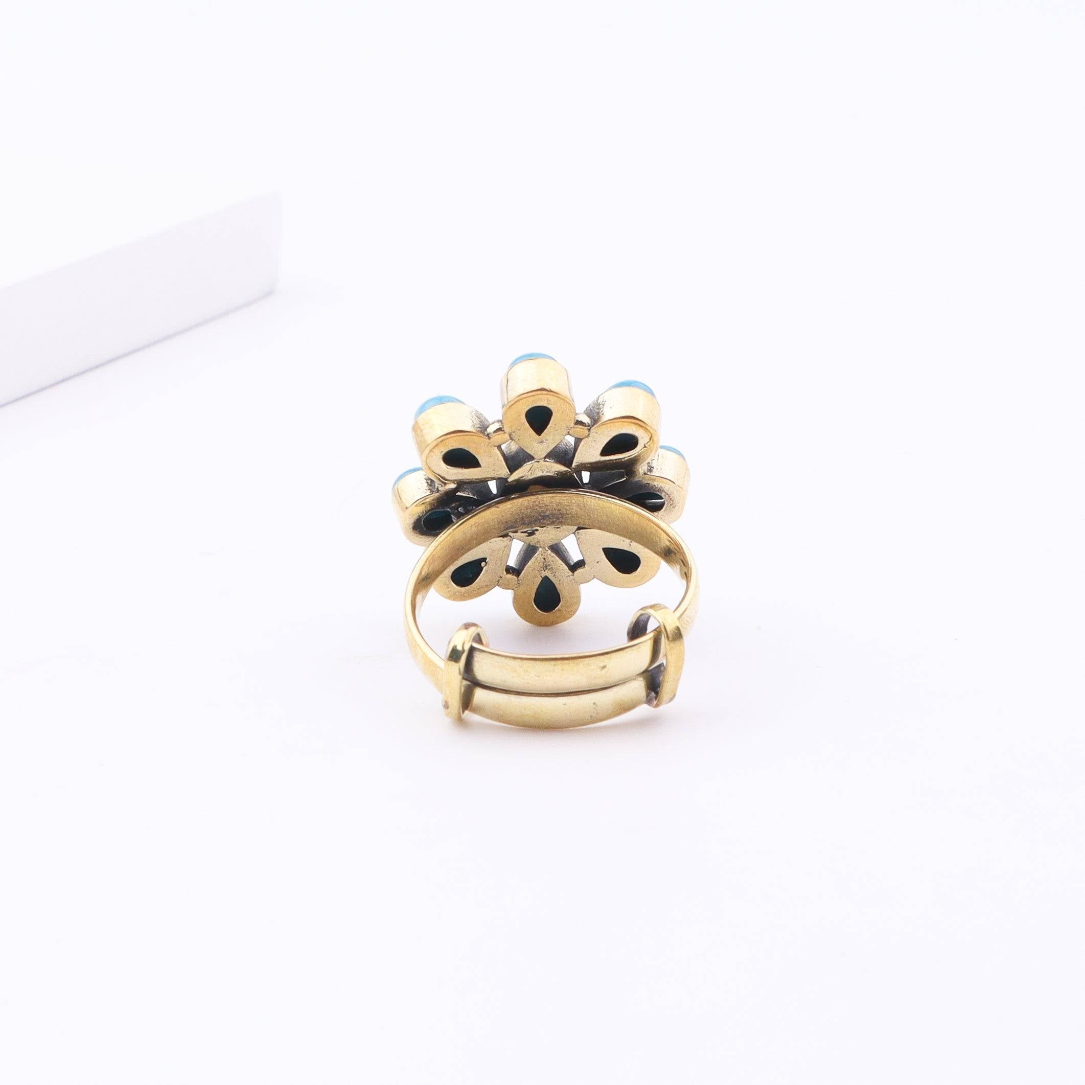 Brass Fashion Ring