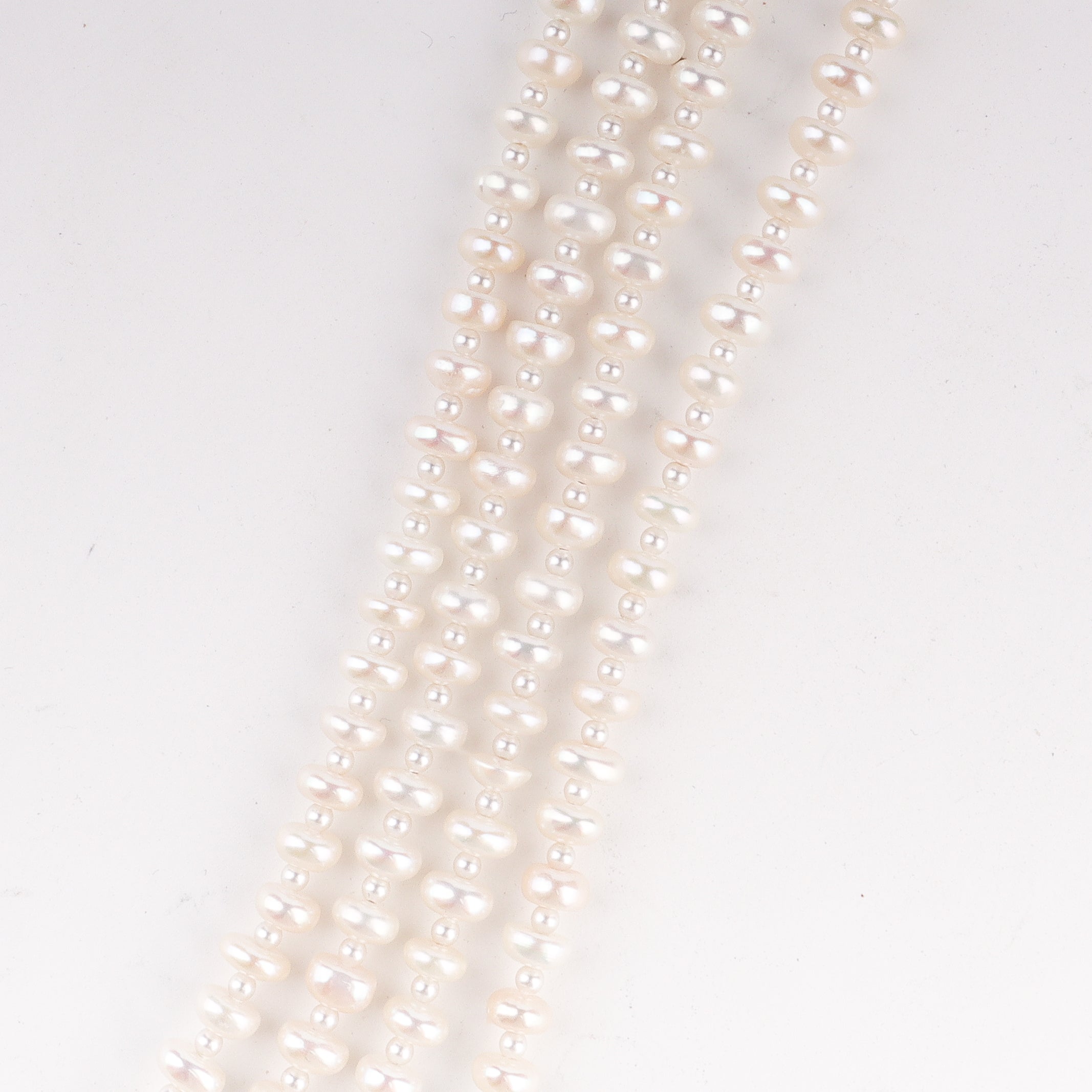Luxe Necklace - Layered Fresh Water Pearls