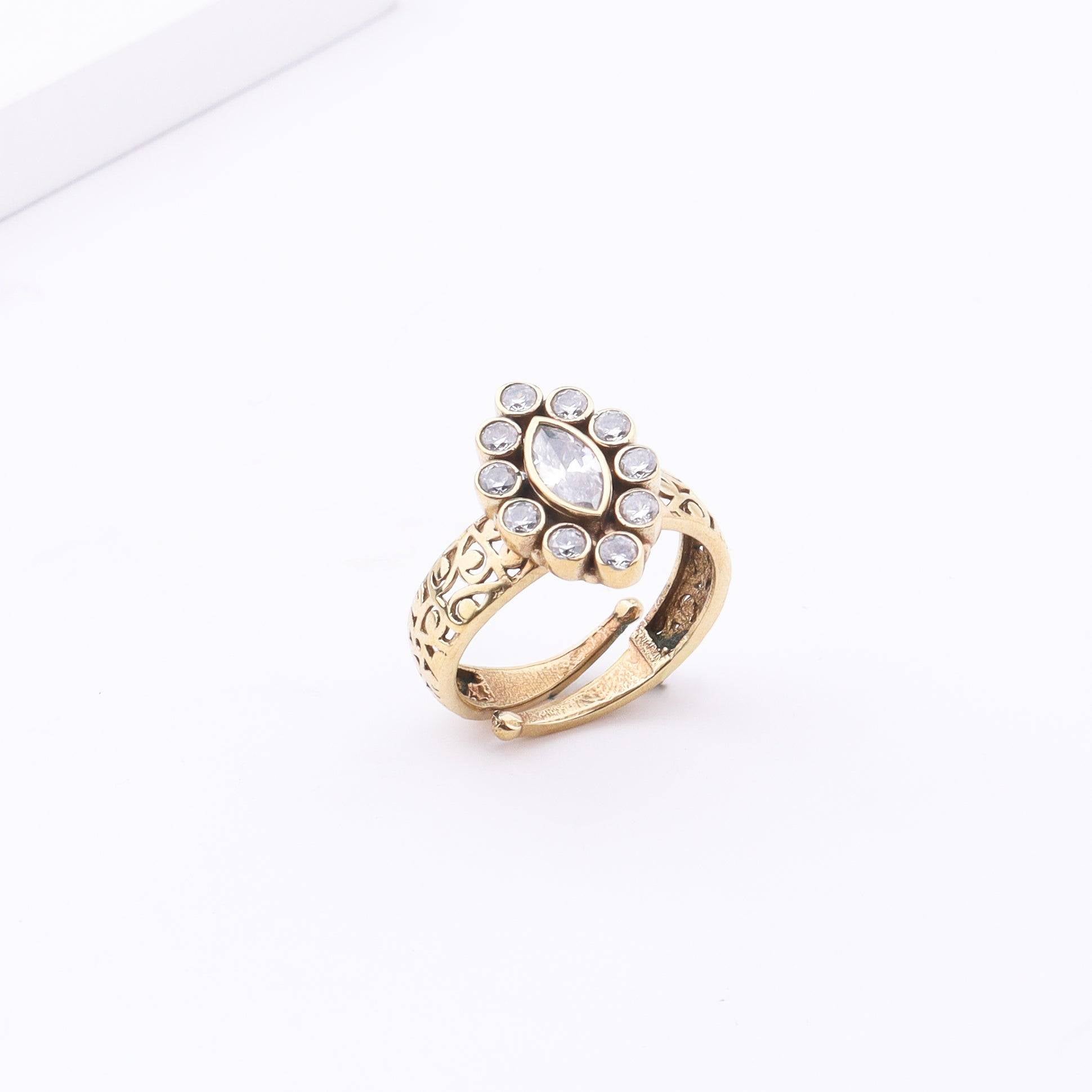 Brass Fashion Ring