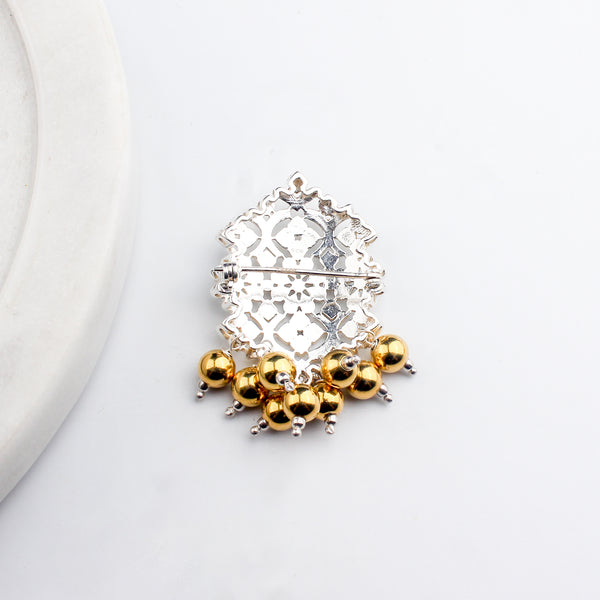 The Kusum Filigree Brooch (Made to Order)