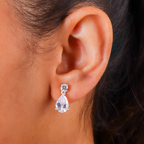 CZ Water Drop Set