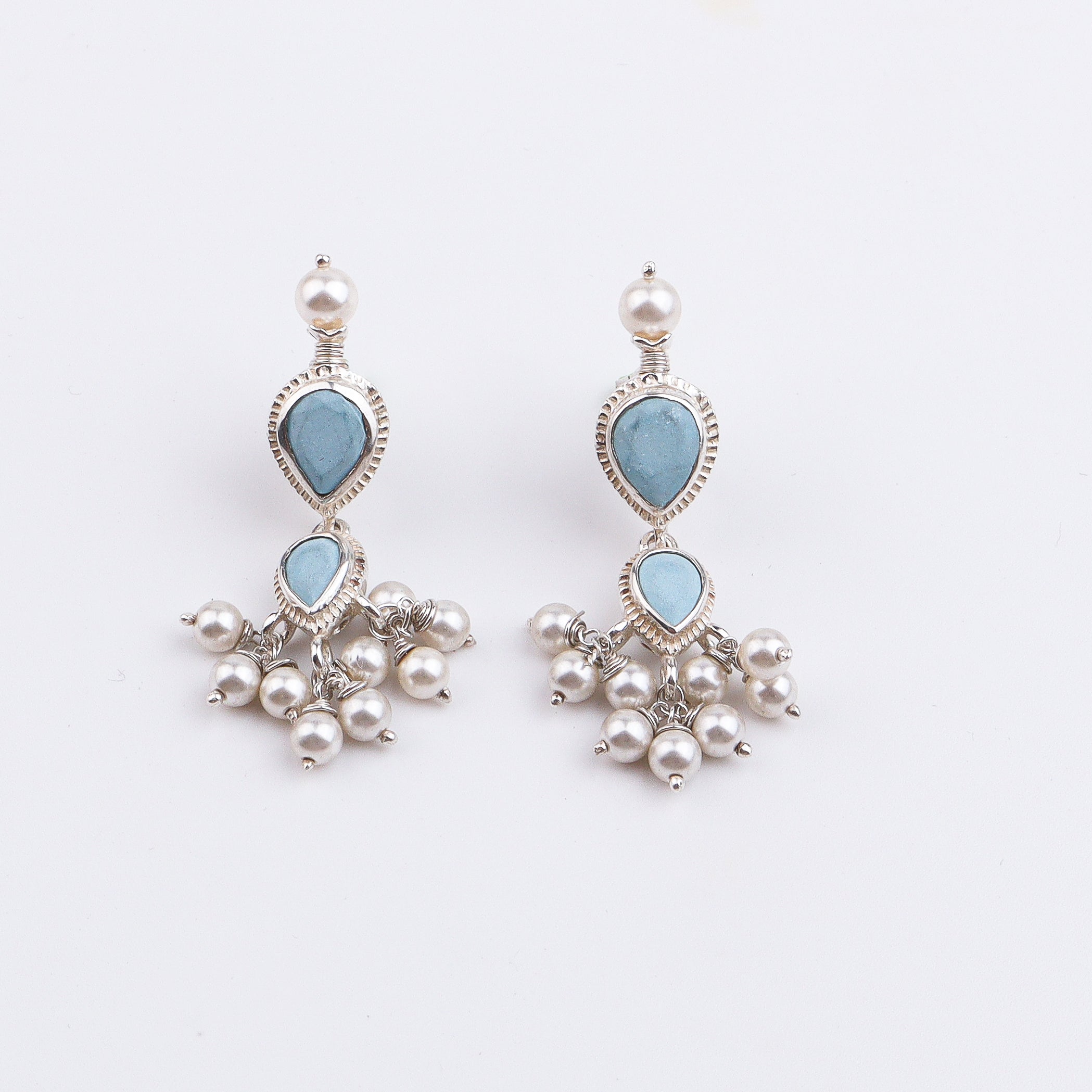Turquoise Tanmani Set