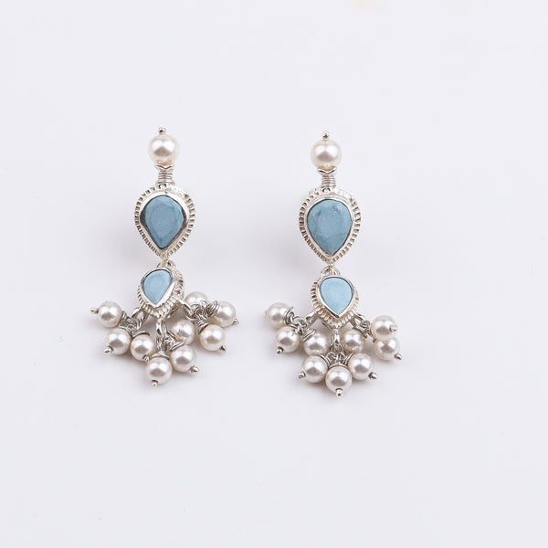 Turquoise Tanmani Set