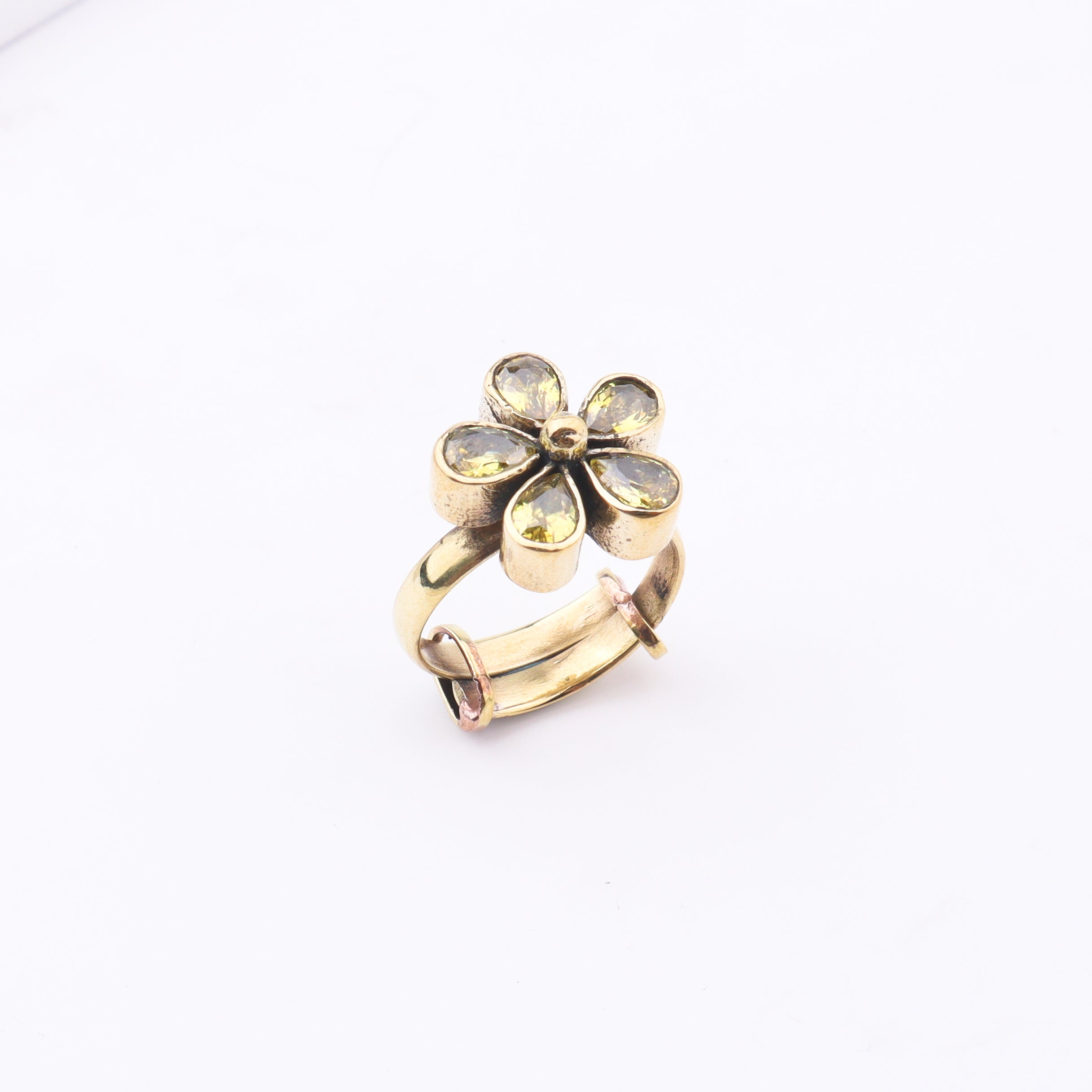 Brass Fashion Ring