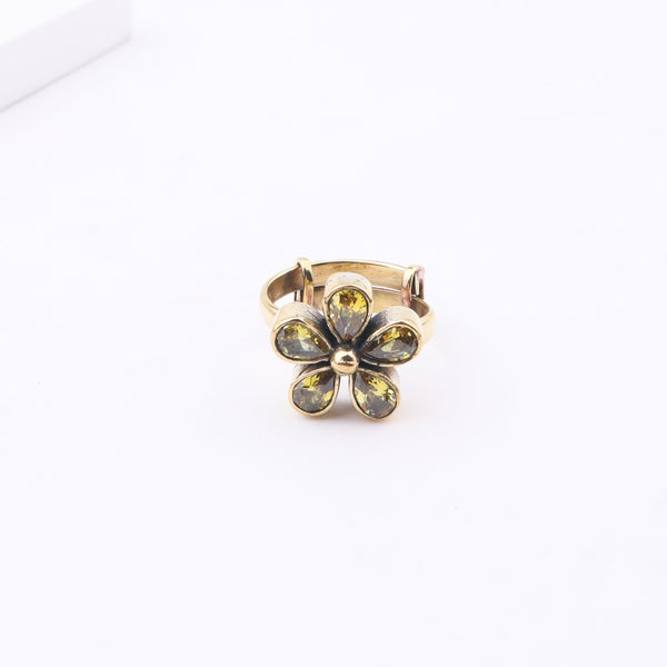 Brass Fashion Ring