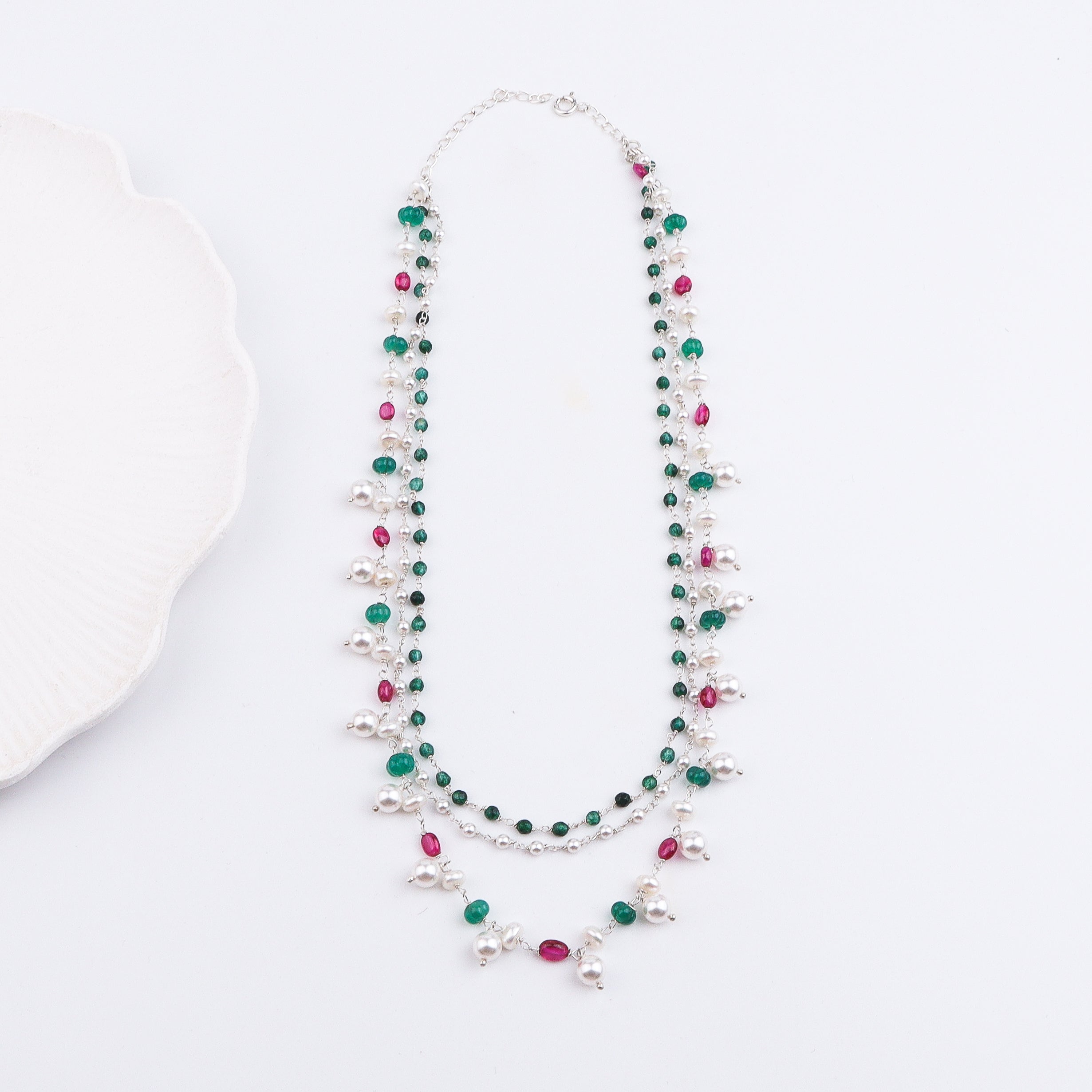 Multi Layered Ganthan Necklace