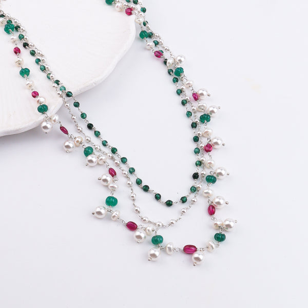 Multi Layered Ganthan Necklace