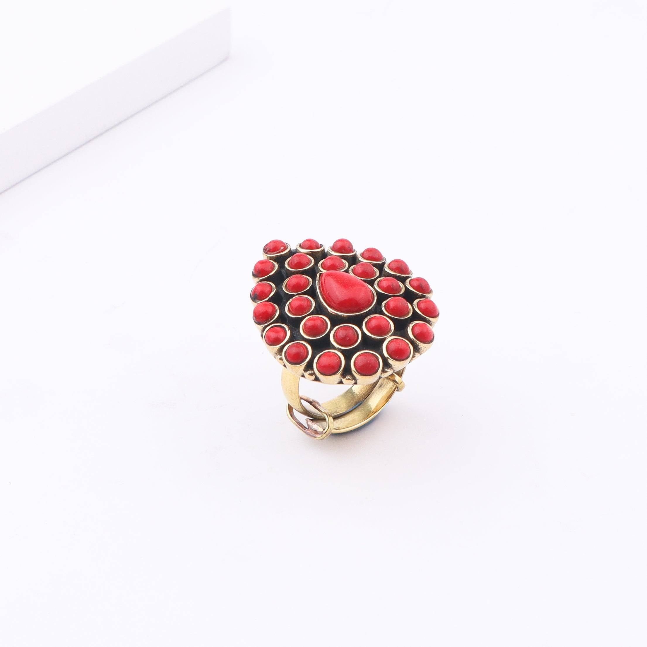 Brass Fashion Ring