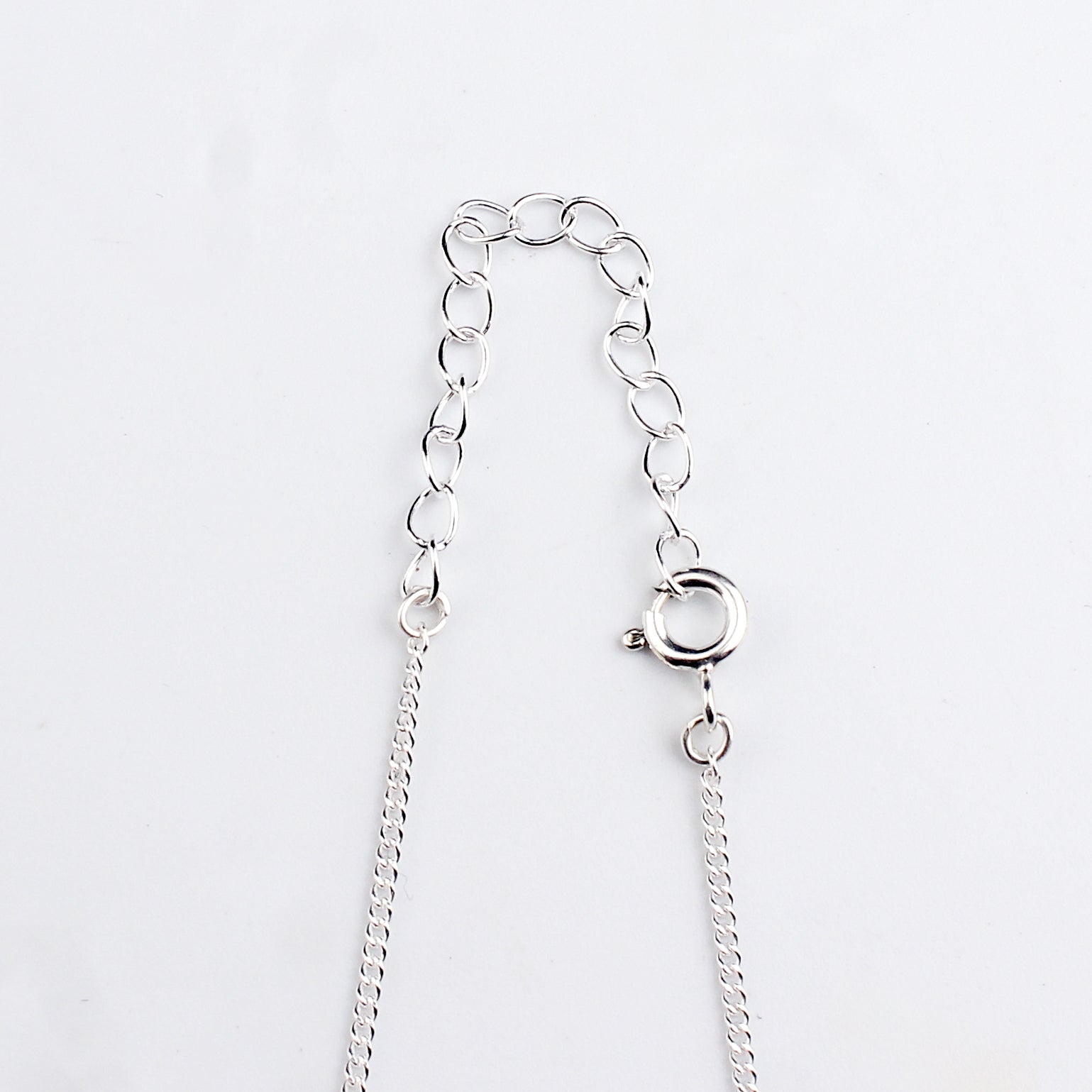 Handmade Silver Mangalsutra : Faceted Black spinel ganthan