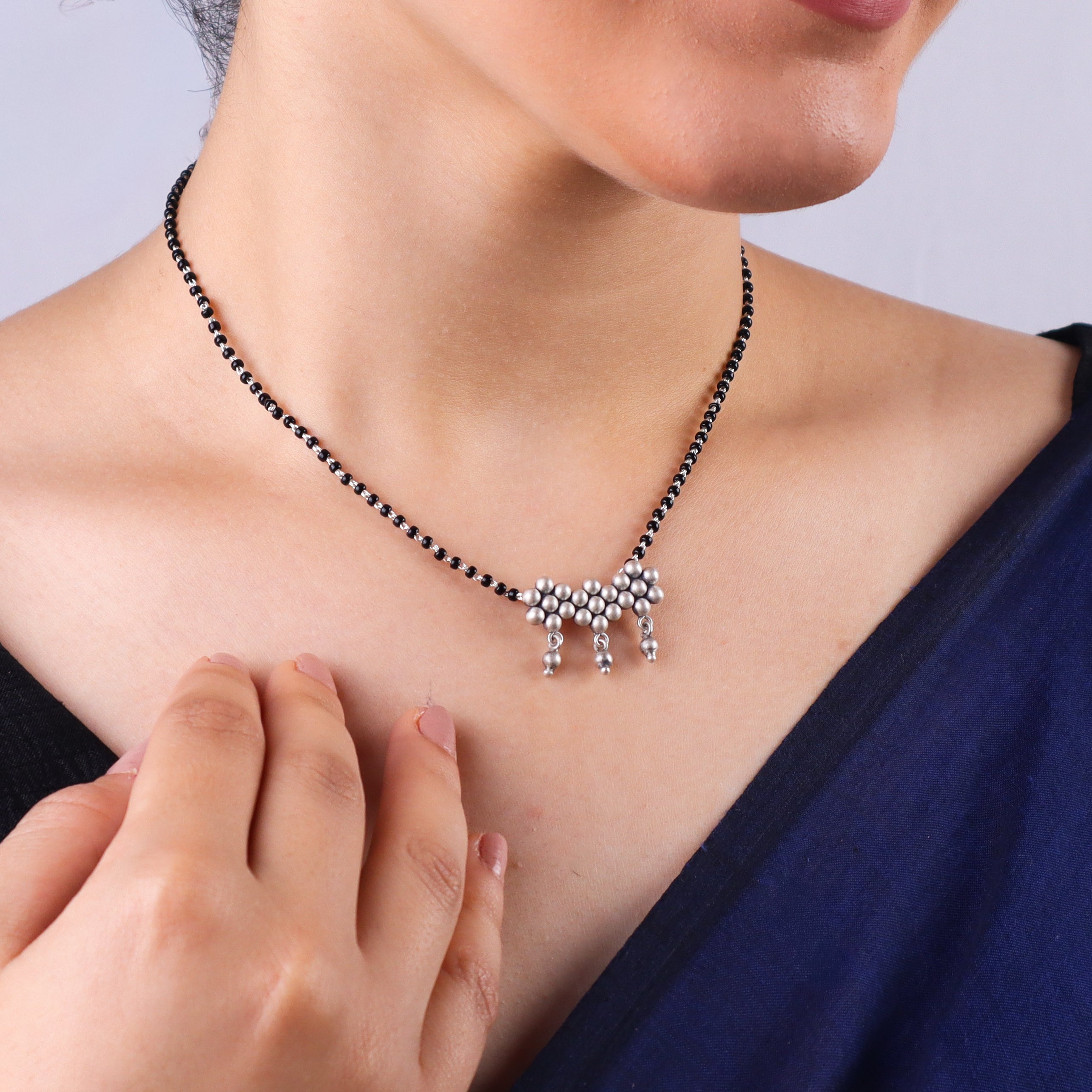 Handmade Kudi Motif Mangalsutra