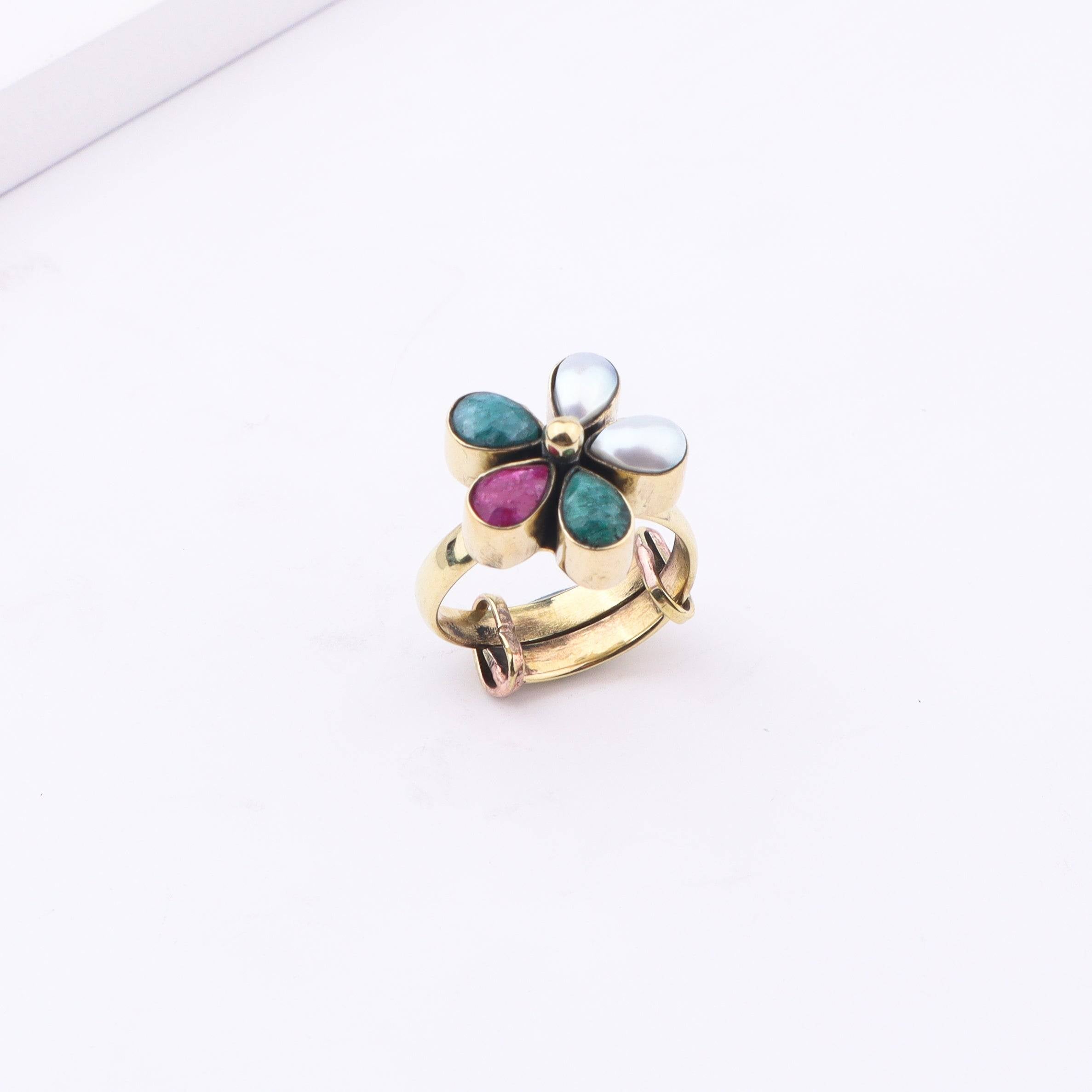 Brass Fashion Ring