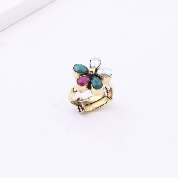 Brass Fashion Ring