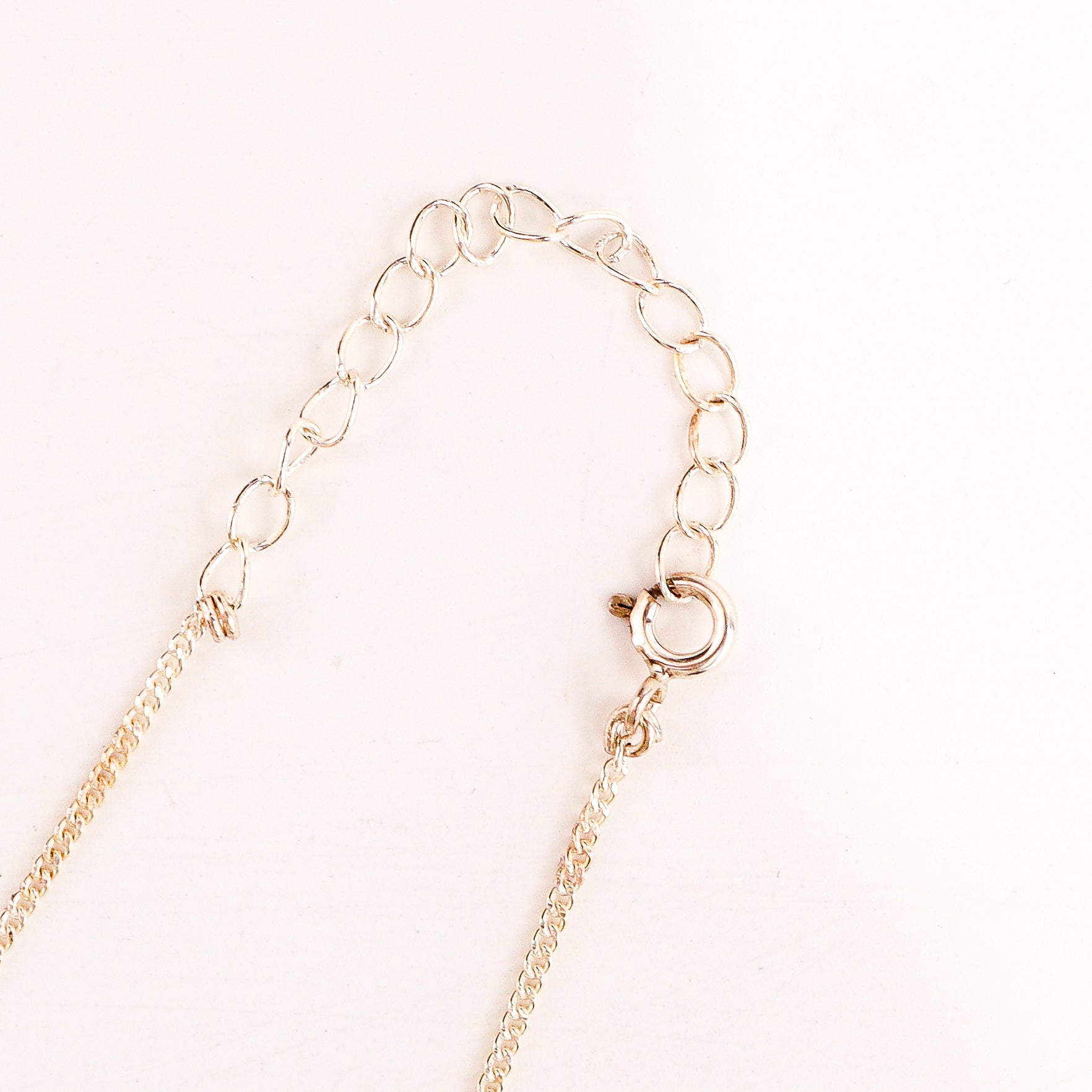 Moon Stone Silver Chain