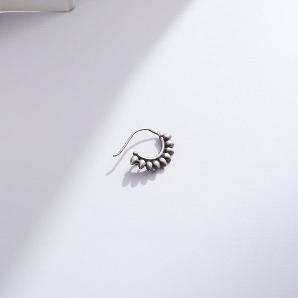 Petals Nath Left Pierced silver earring