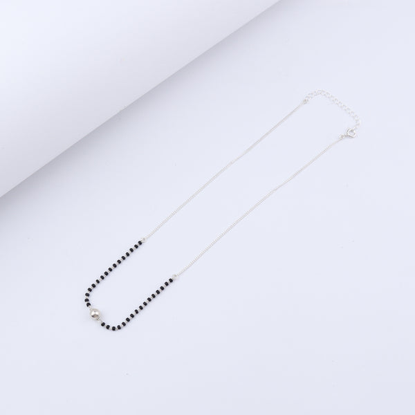 Classic Silver Chain Mangalustra , with Sarmanee