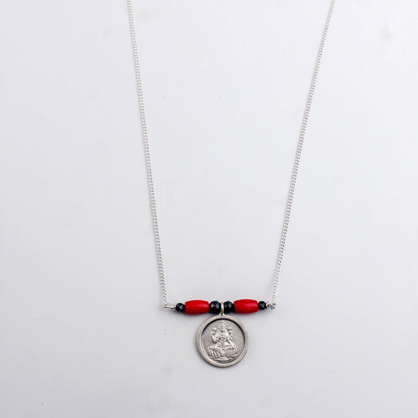 Coral Putali Chain Mangalsutra