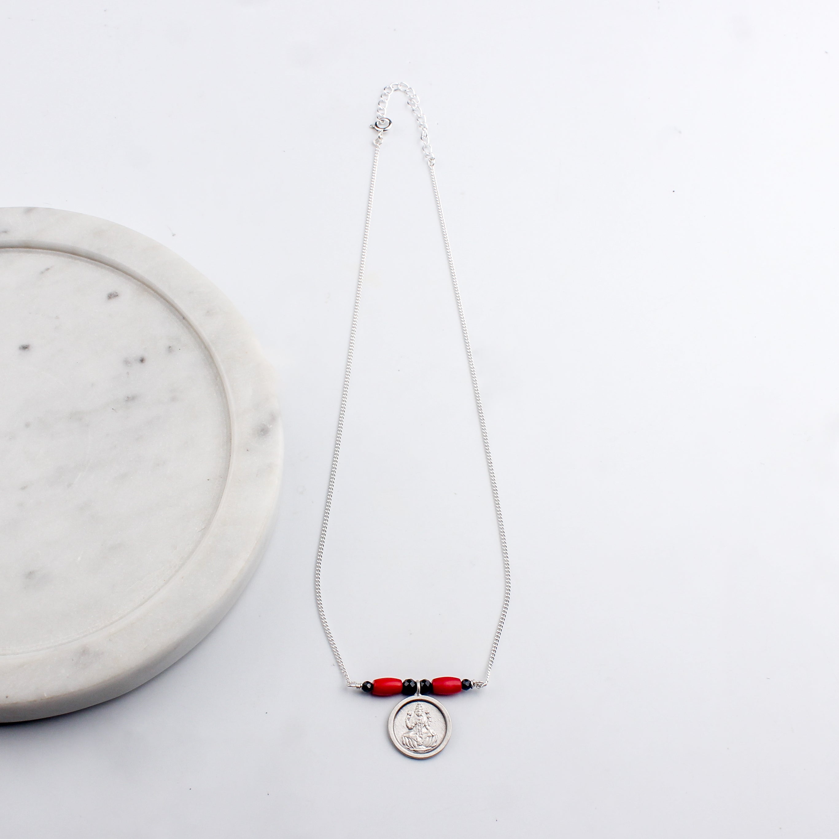 Coral Putali Chain Mangalsutra