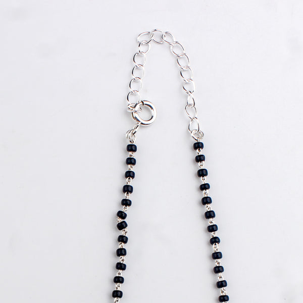 Silver Coin Mangalsutra