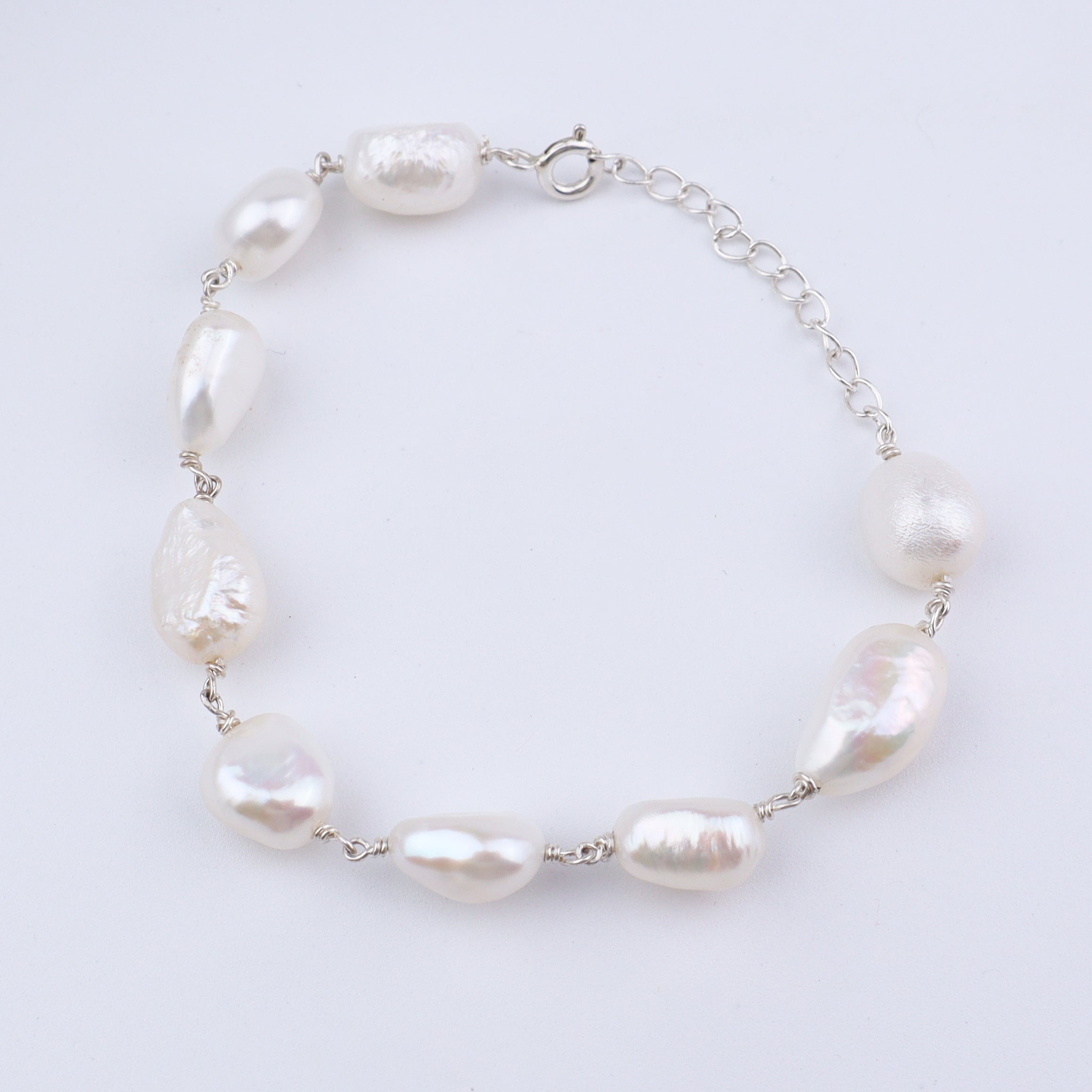 Freshwater Pearl Ganthan Bracelet