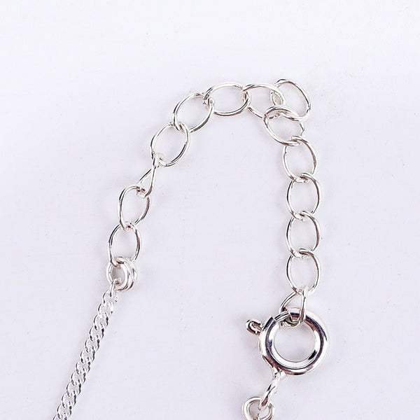 Leaf filigree silver necklace styled with saree and ethnic outfit