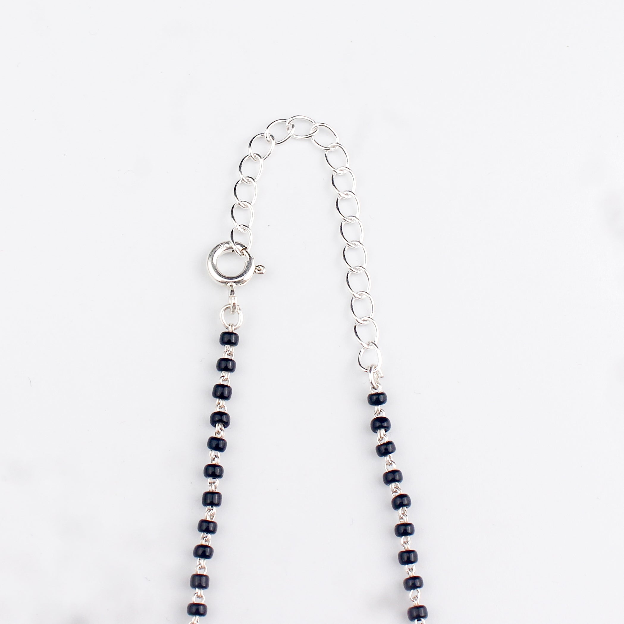 Silver Mangalsutra with Pearls