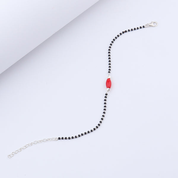 Silver Mangalsutra Bracelet