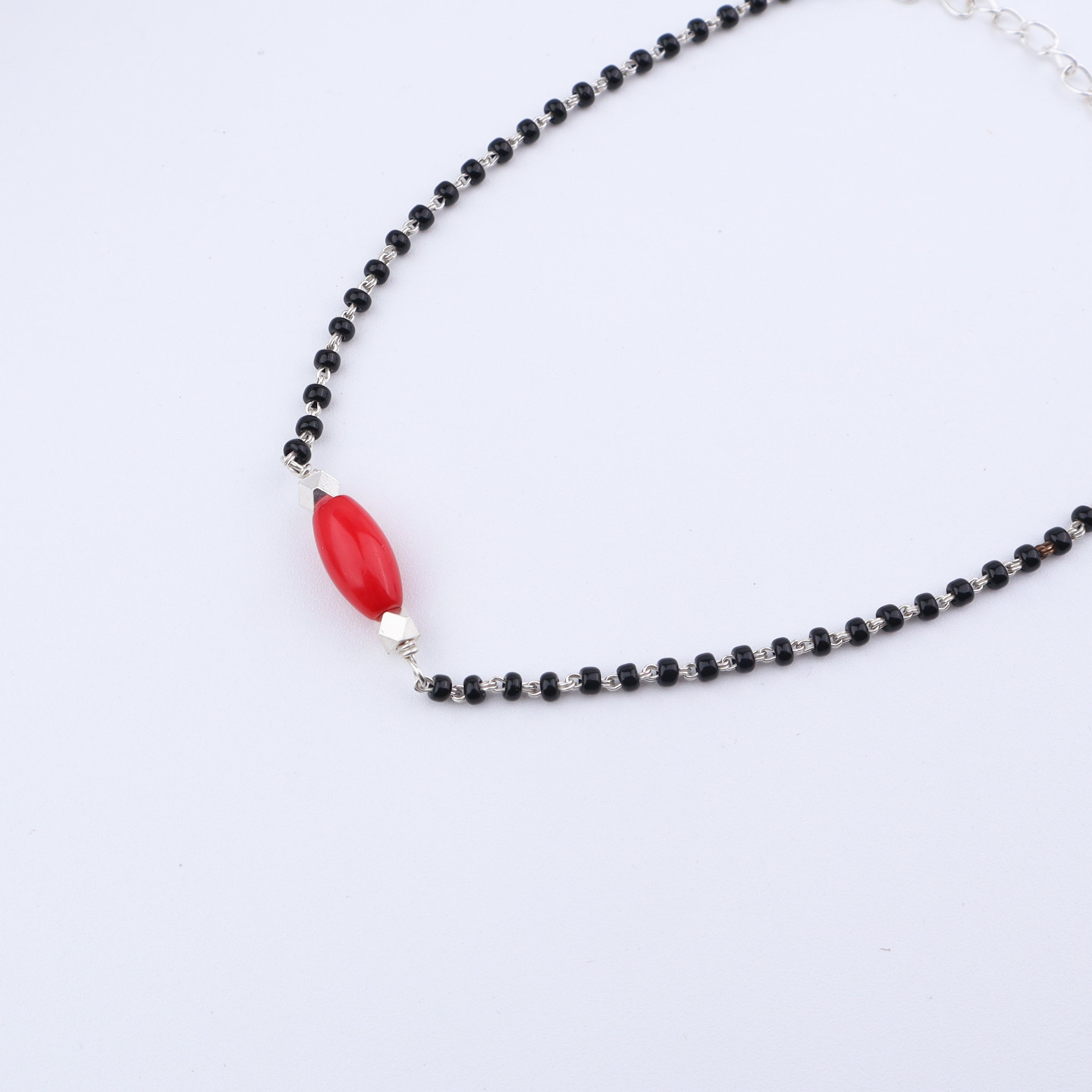 Silver Mangalsutra Bracelet