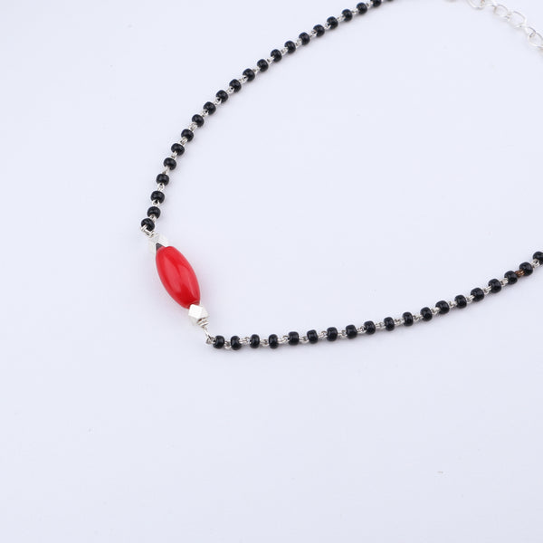 Silver Mangalsutra Bracelet