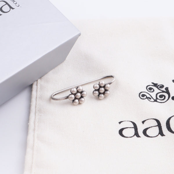 Oxidised Kudi Earcuff