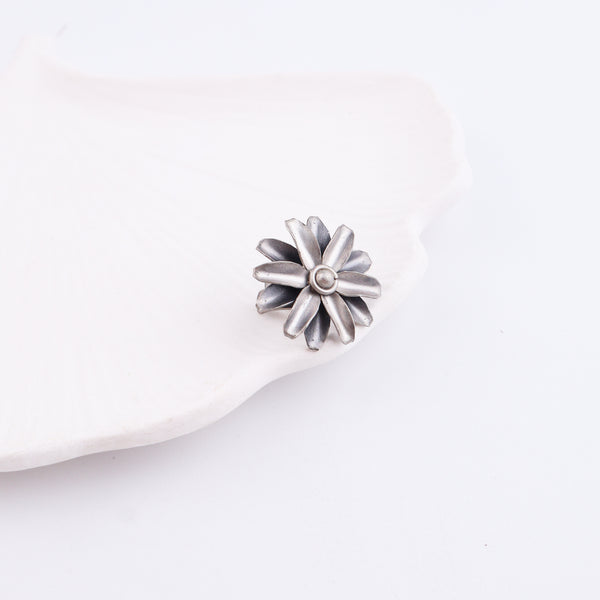 Oxidised Soorajmukhi Earcuff