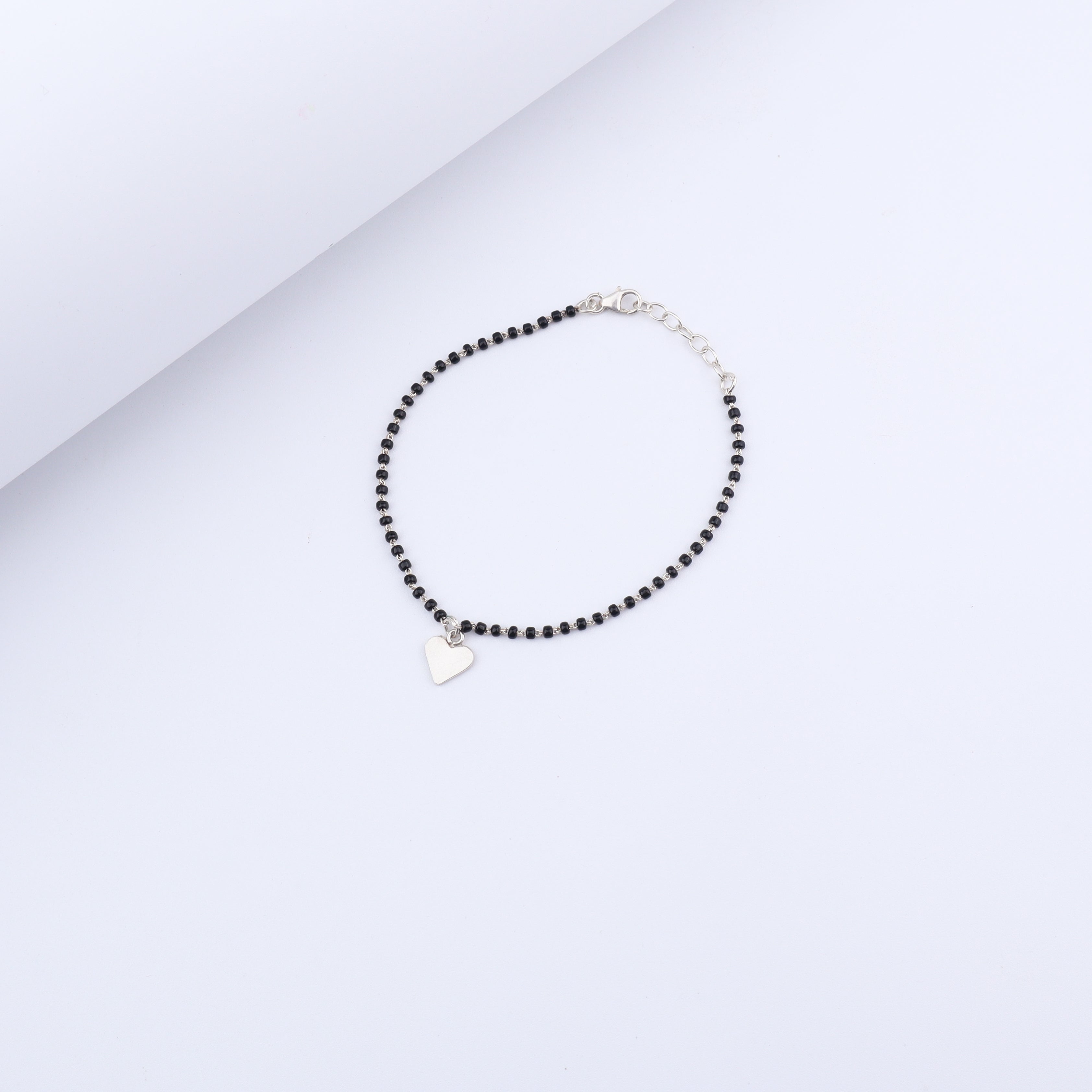 Silver Charm Mangalsutra bracelet