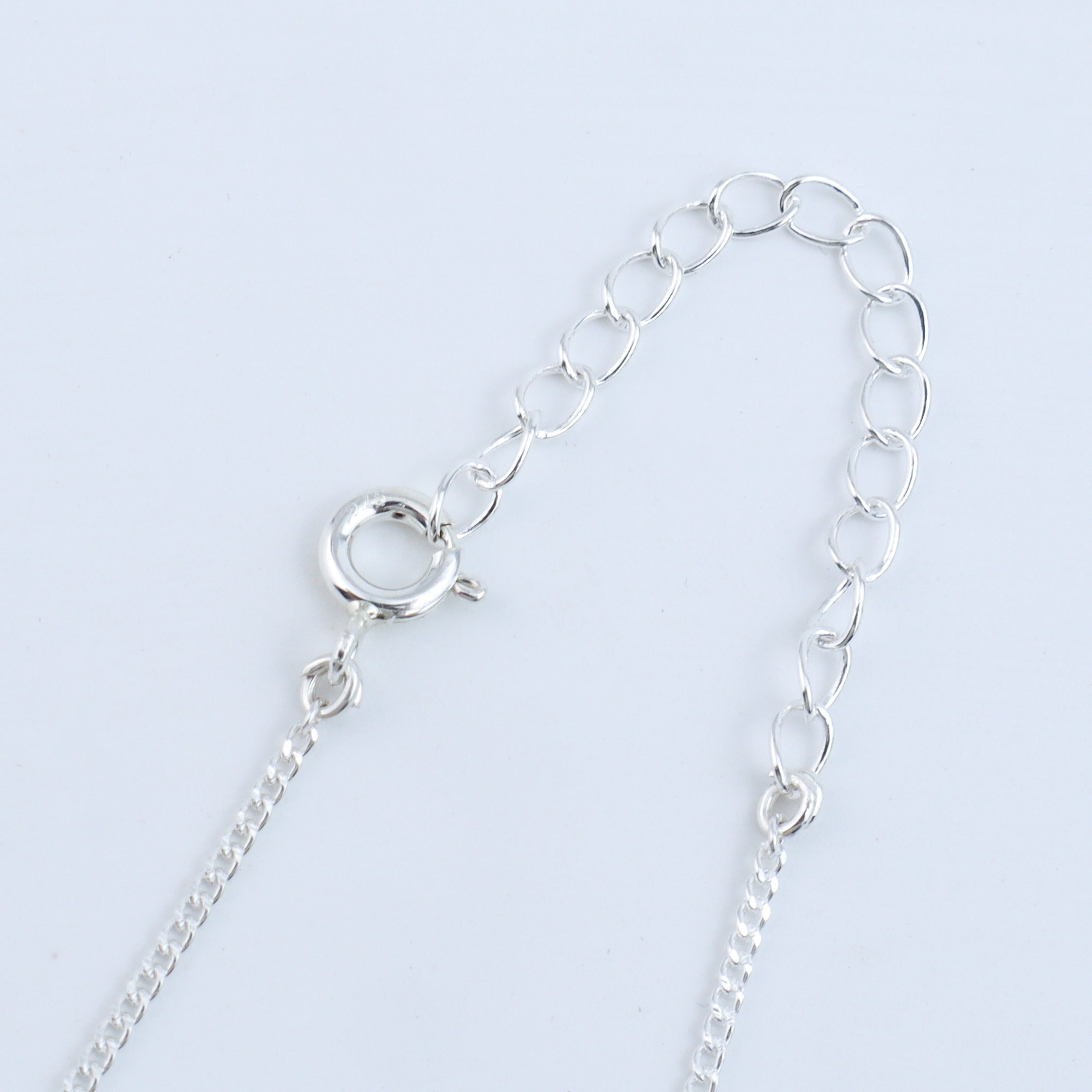 Enamel Flower Necklace with Latkan