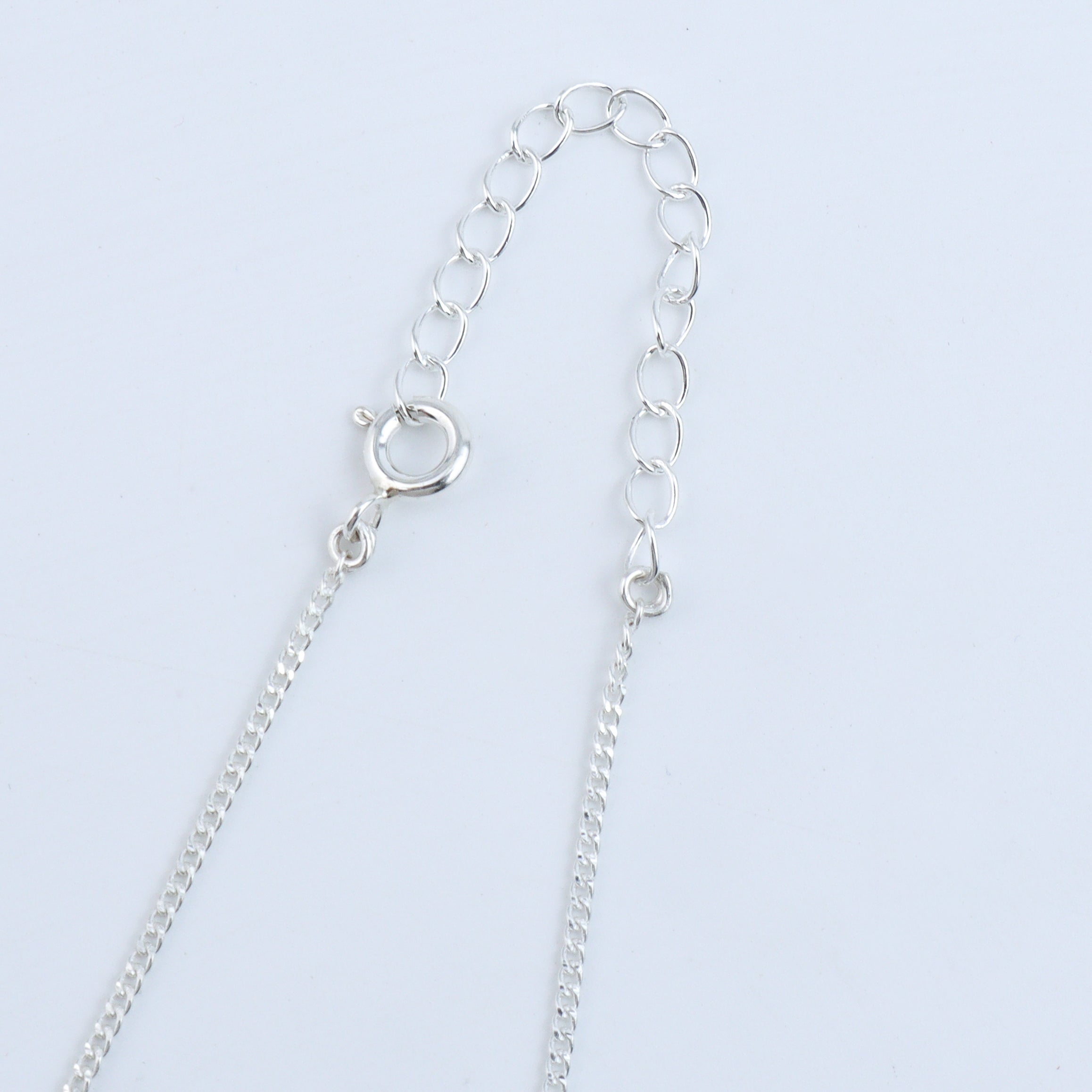 Enamel Flower Pendant Necklace