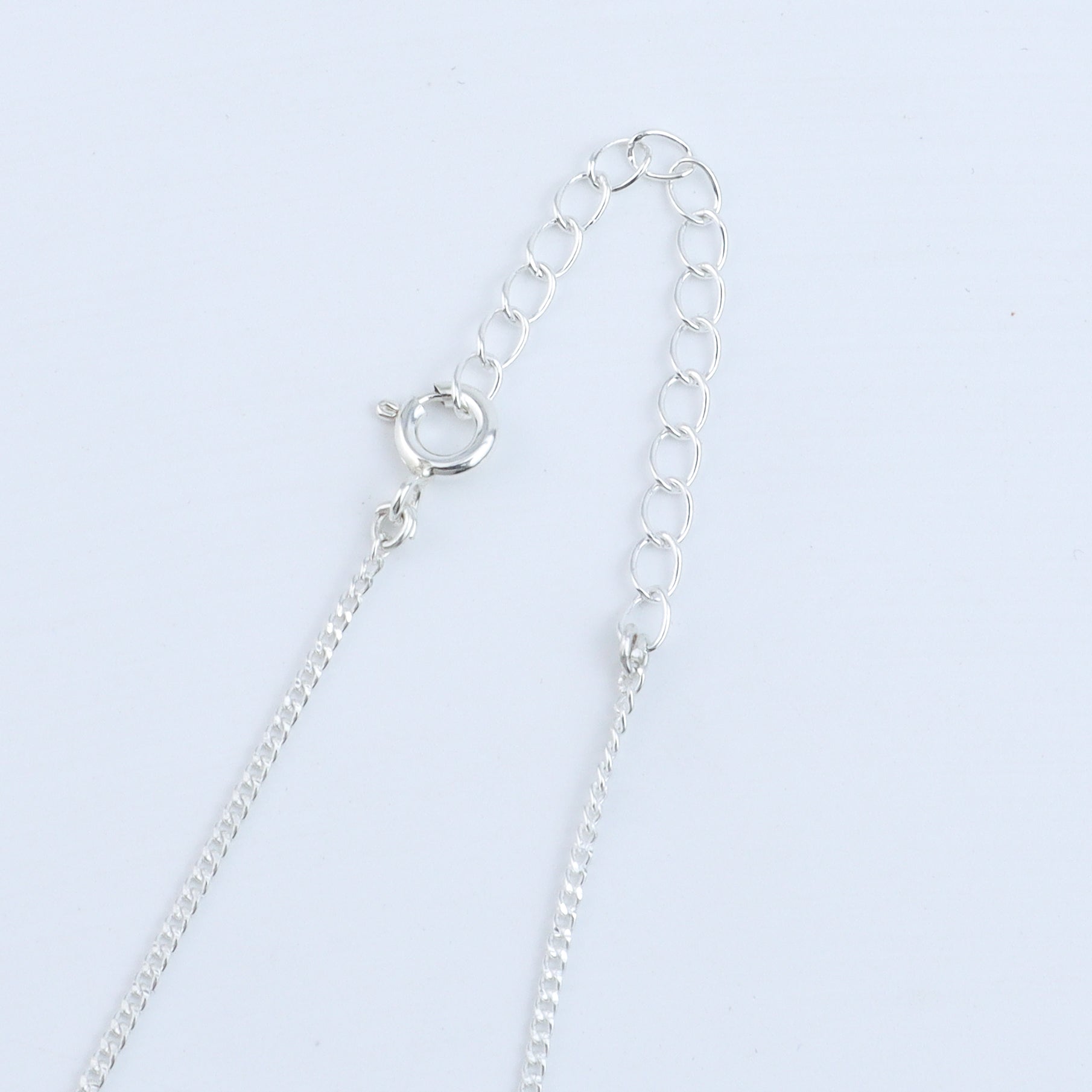 Blue CZ Pendant Necklace