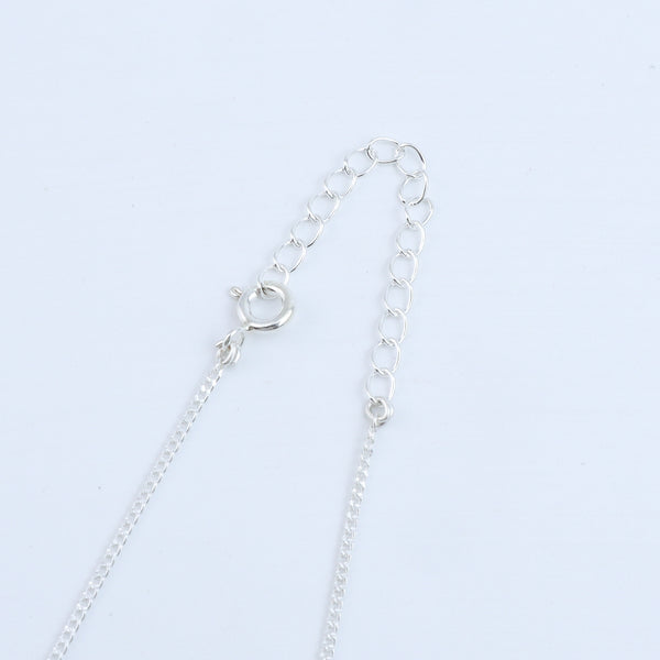 Black CZ Pendant Necklace