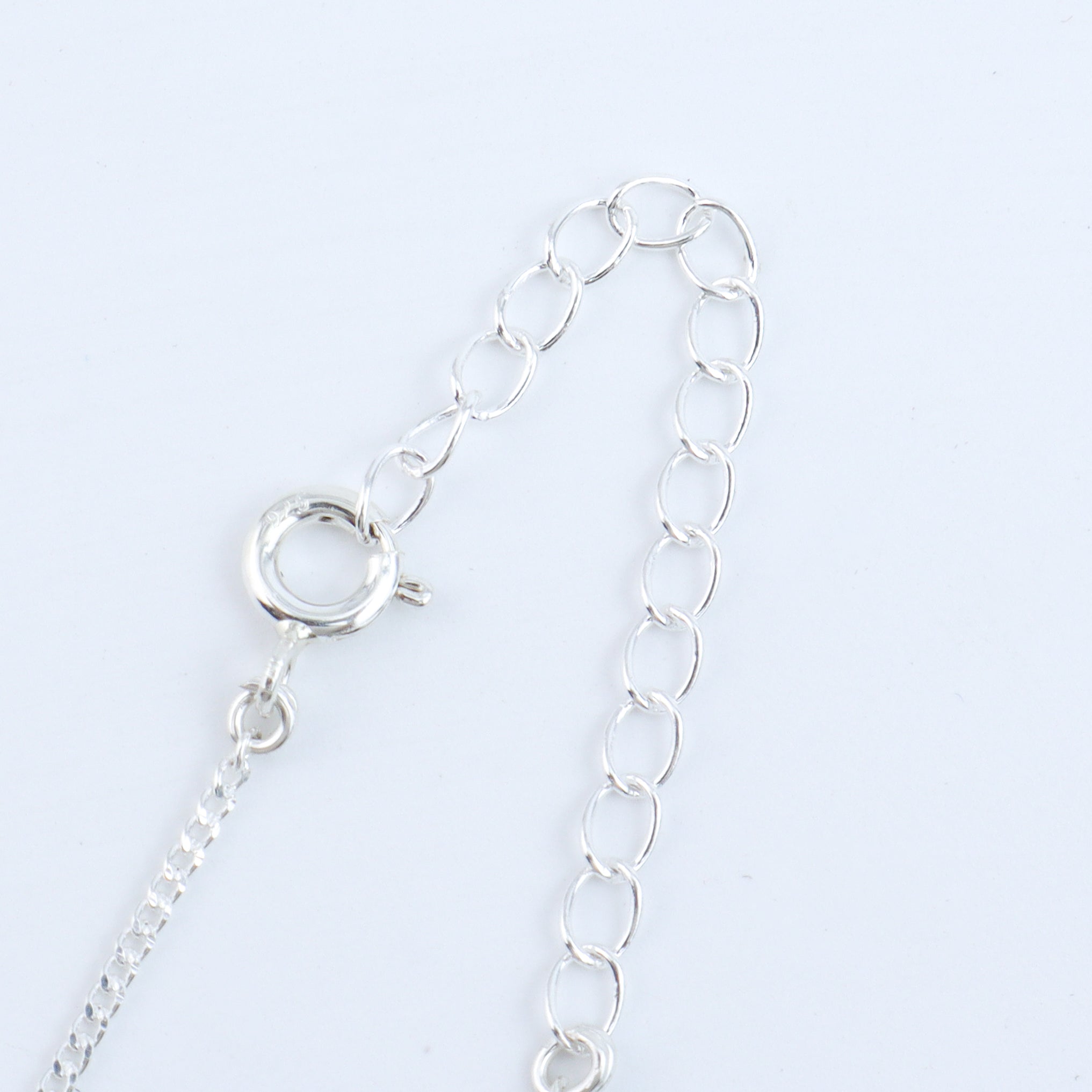 White CZ Pendant Necklace