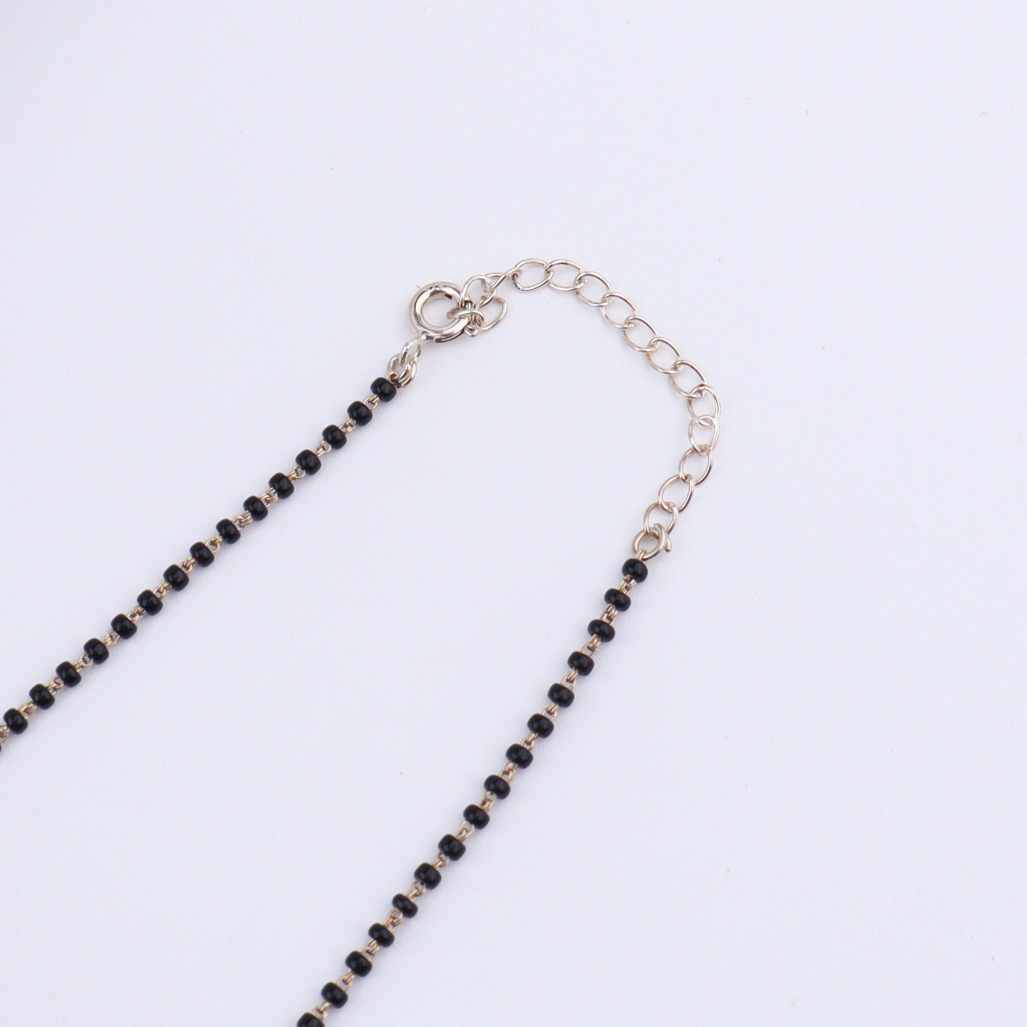 Silver Saaj motif Mangalsutra