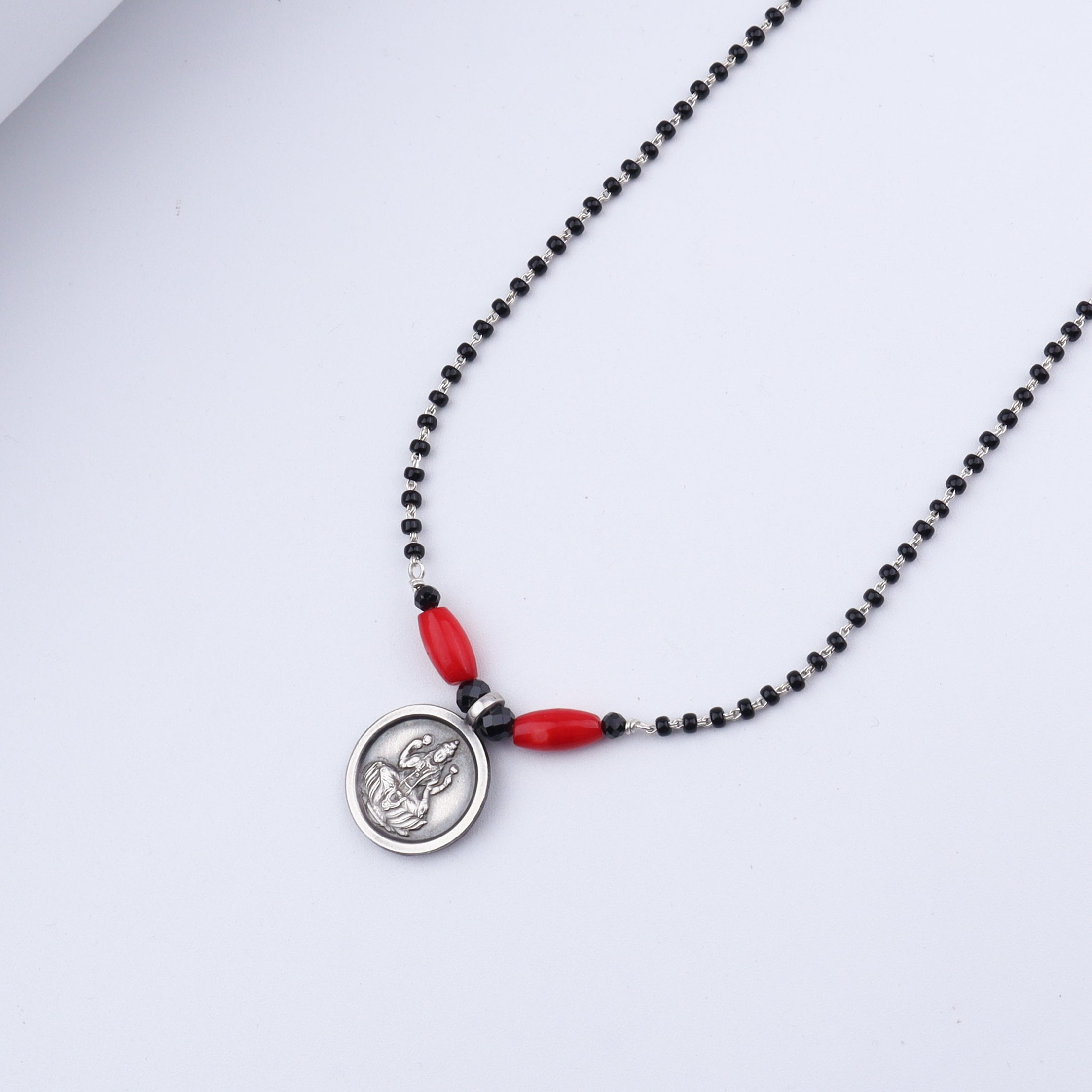 Coral Putali Mangalsutra