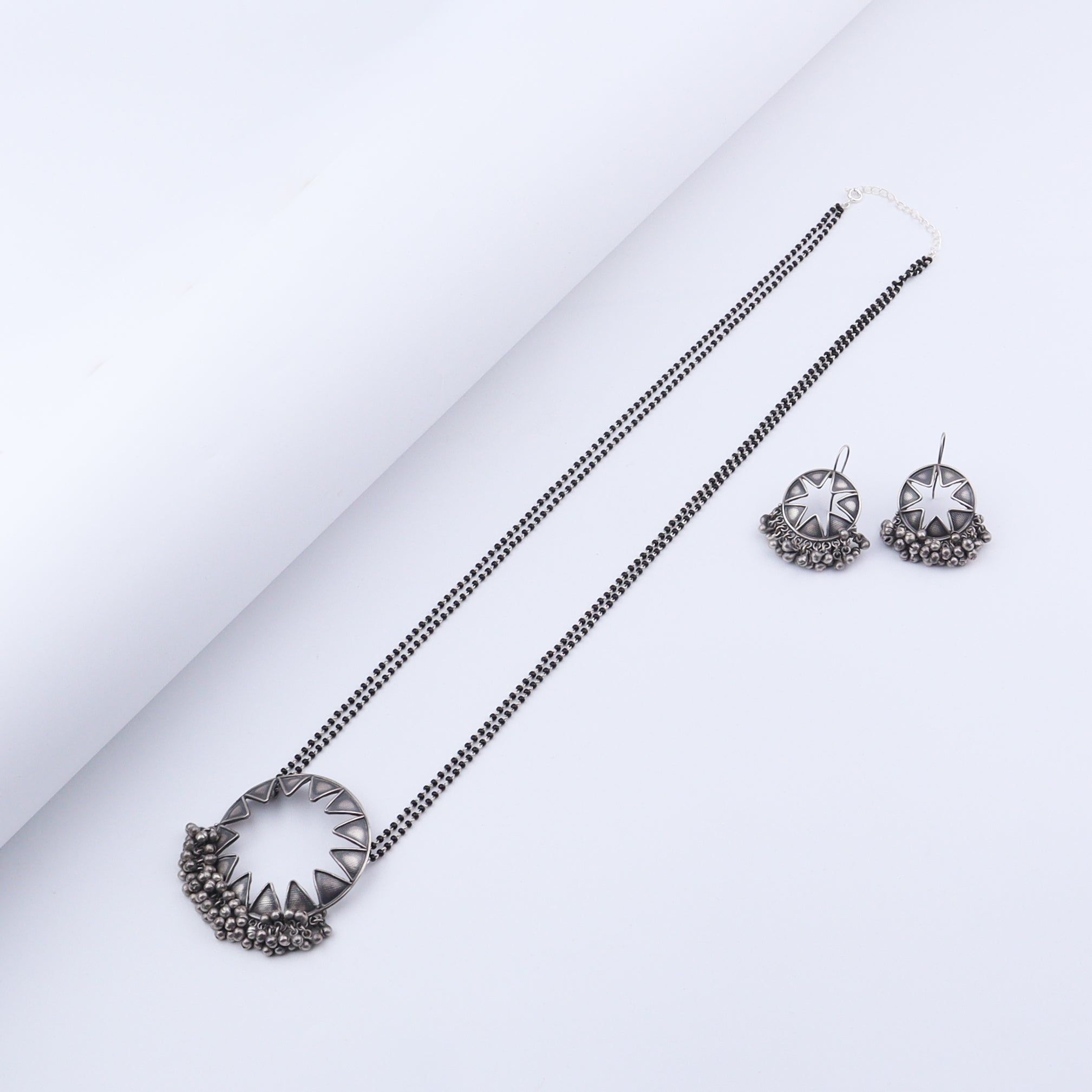 Signature Aadyaa Chakra Ghungroo Mangalsutra Set