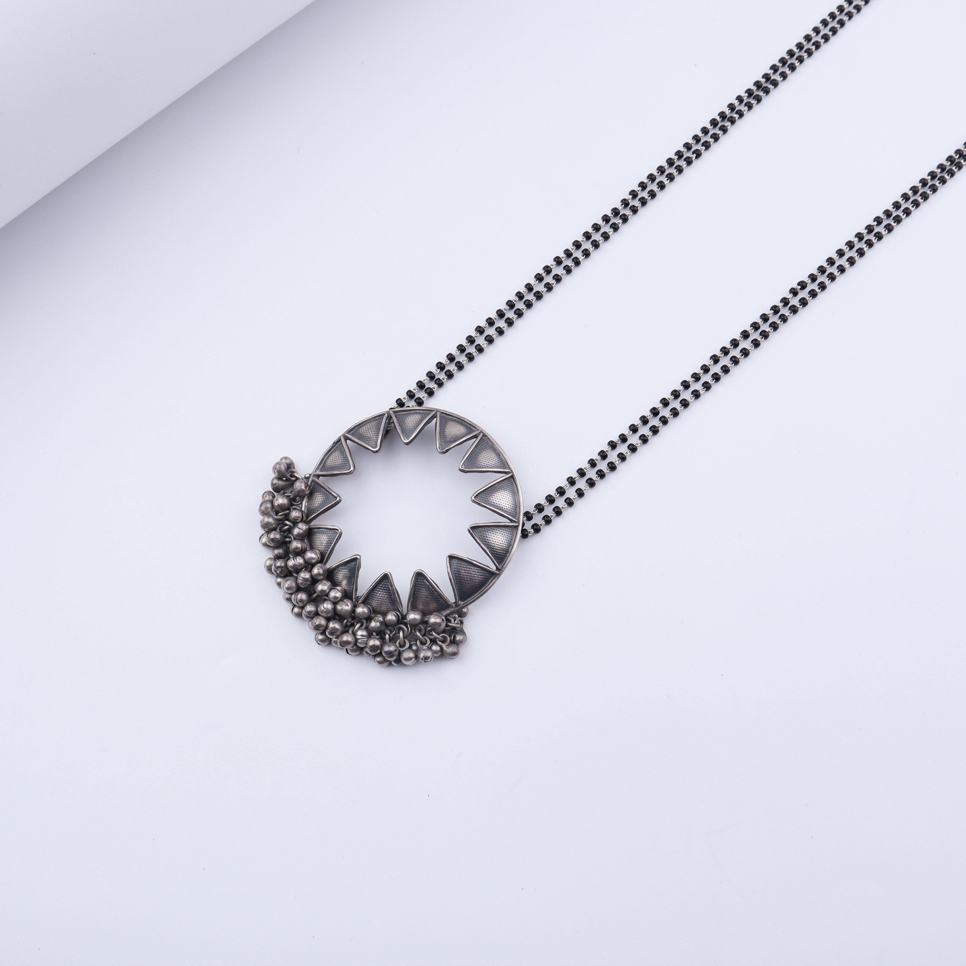 Signature Aadyaa Chakra Ghungroo Mangalsutra Set