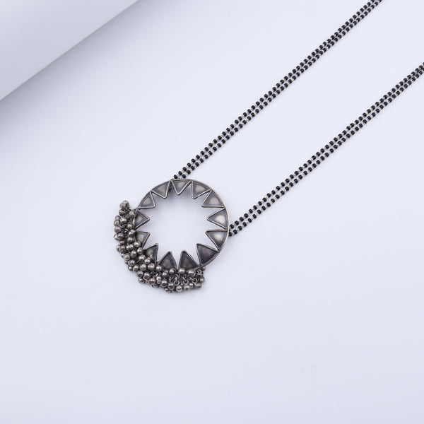 Signature Aadyaa Chakra Ghungroo Mangalsutra Set