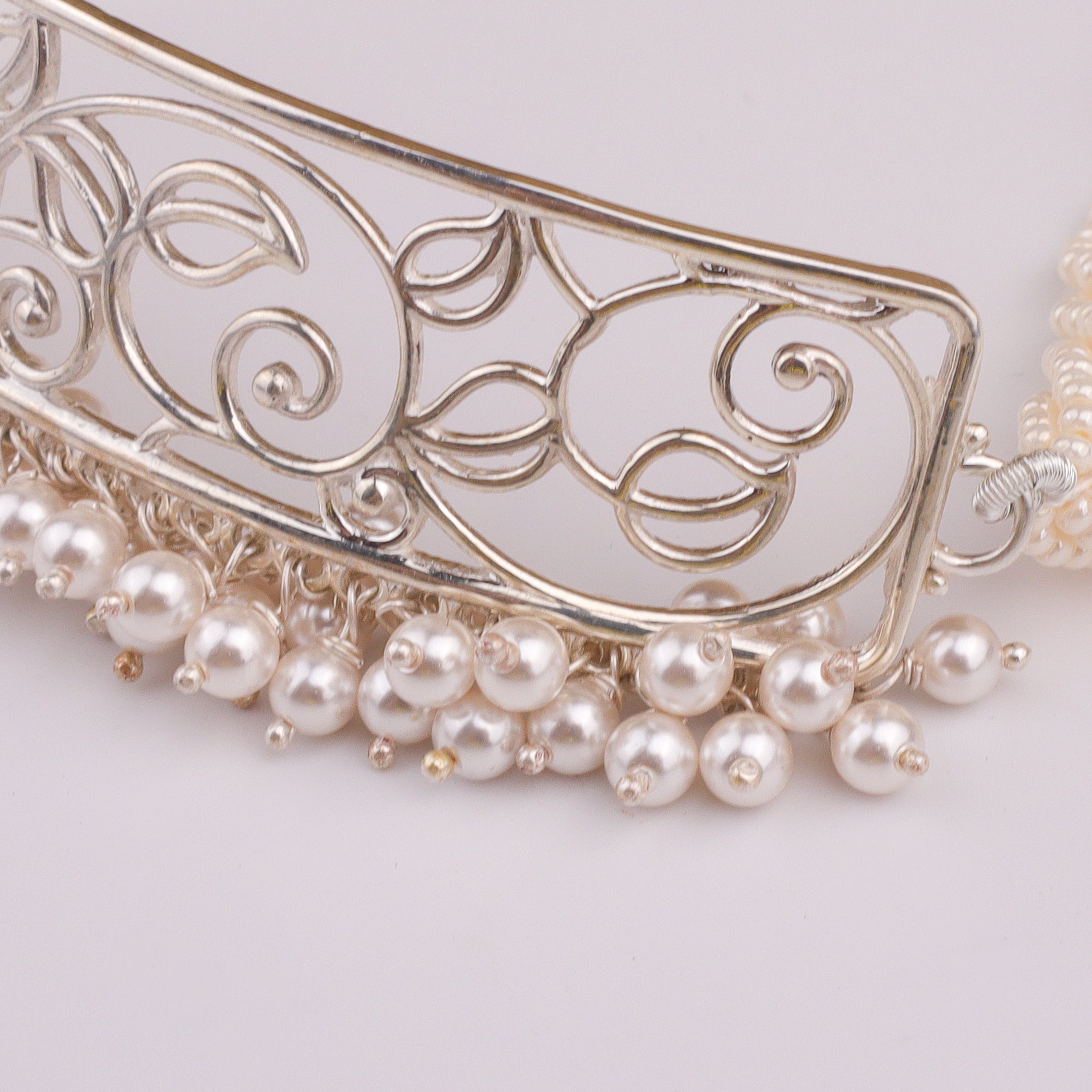 Pearl Vel Nakshi Choker Set